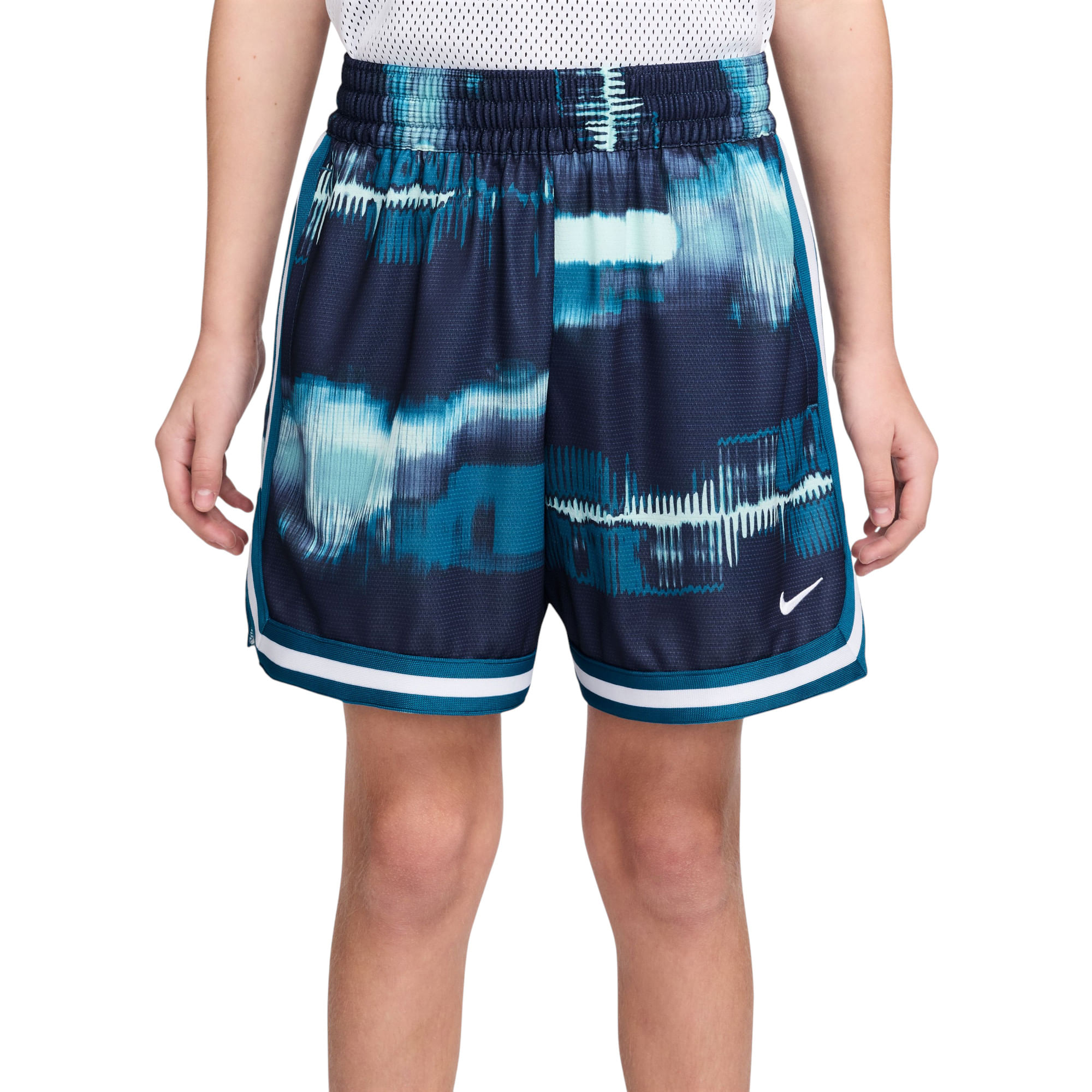 NIKE-B-DRI-FIT-DNA-GLITCH-SHORT-Green-Abyss---White