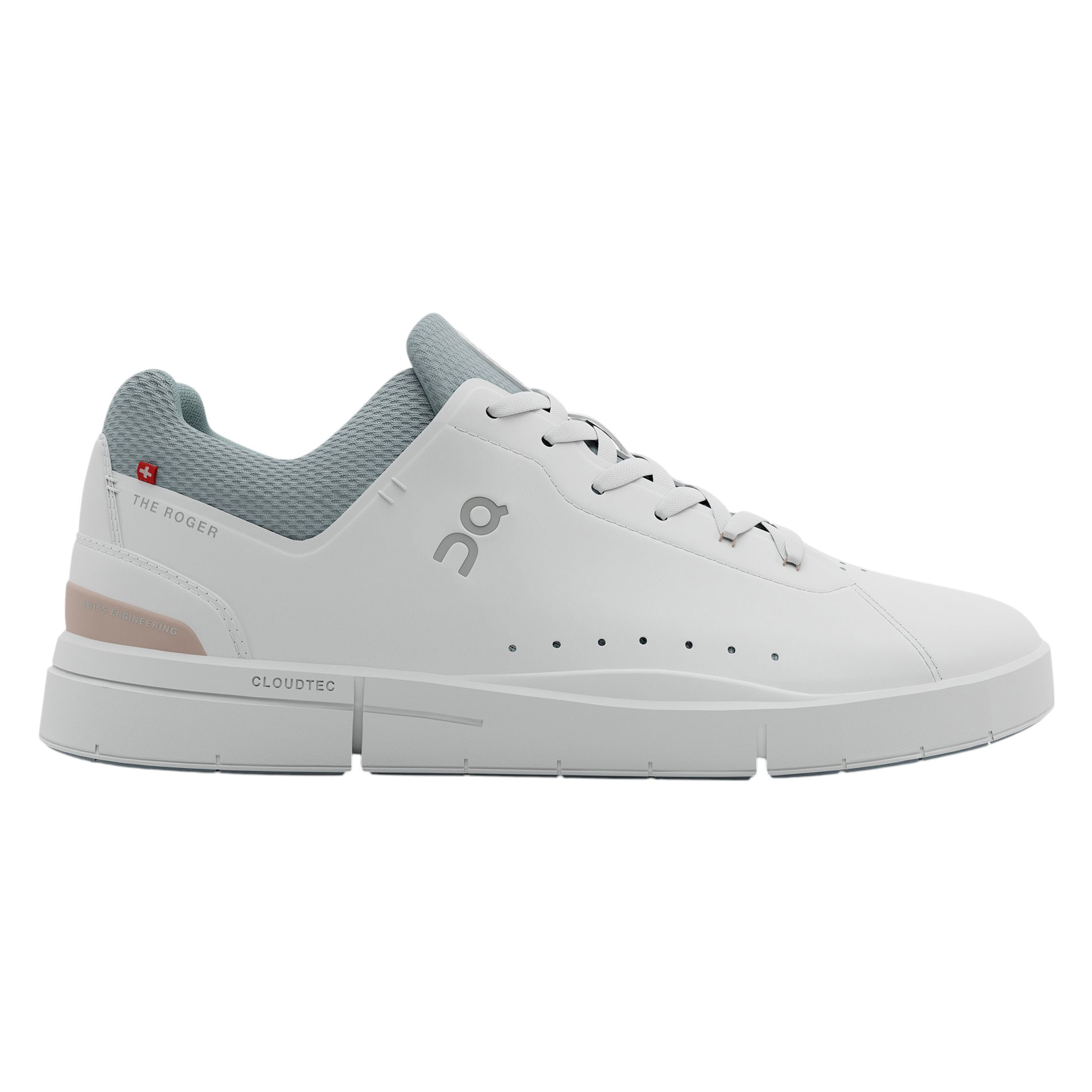 On-The-Roger-Advantage-Tennis-Shoe---Women-s-White---Rosehip