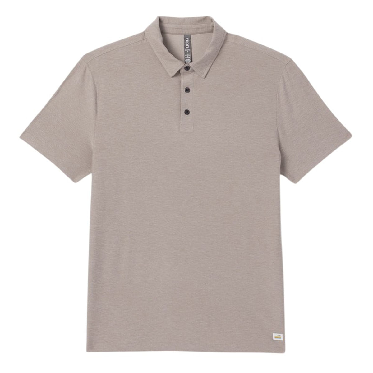 Vuori-Strato-Tech-Polo---Men-s-Mocha-Heather