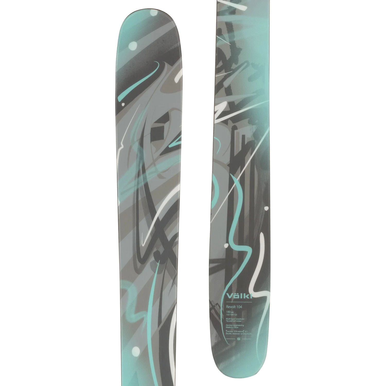 Volkl Revolt 104 Skis - 2025 - Als.com