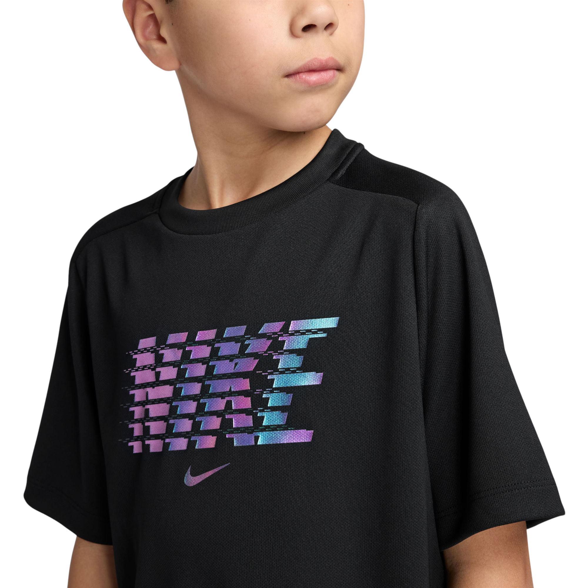 NIKE-B-DRI-FIT-MULTI-BOLD-S-S-TEE-Black---Black