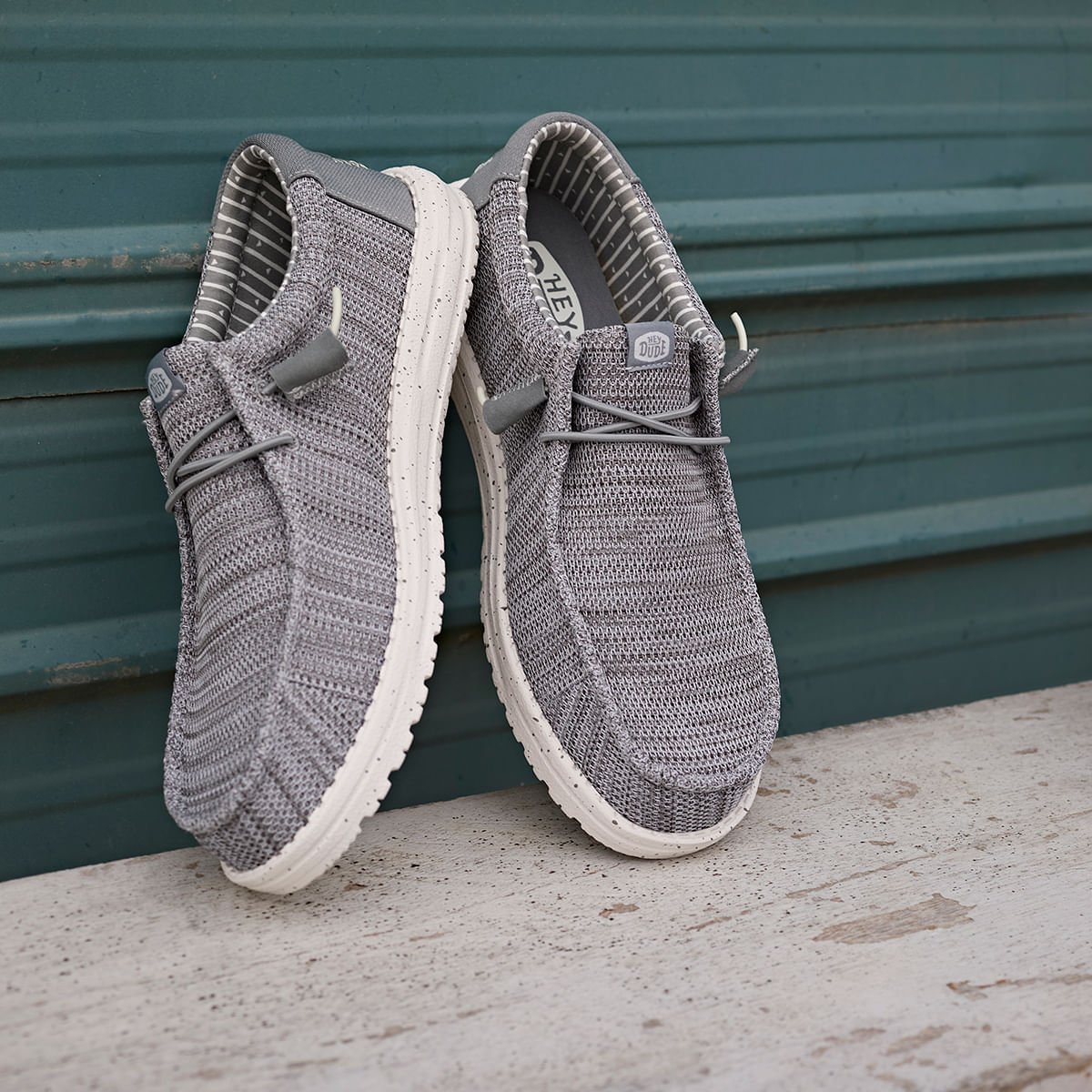 Hey-Dude-Wally-Stretch-Sox-Shoe---Men-s-Grey