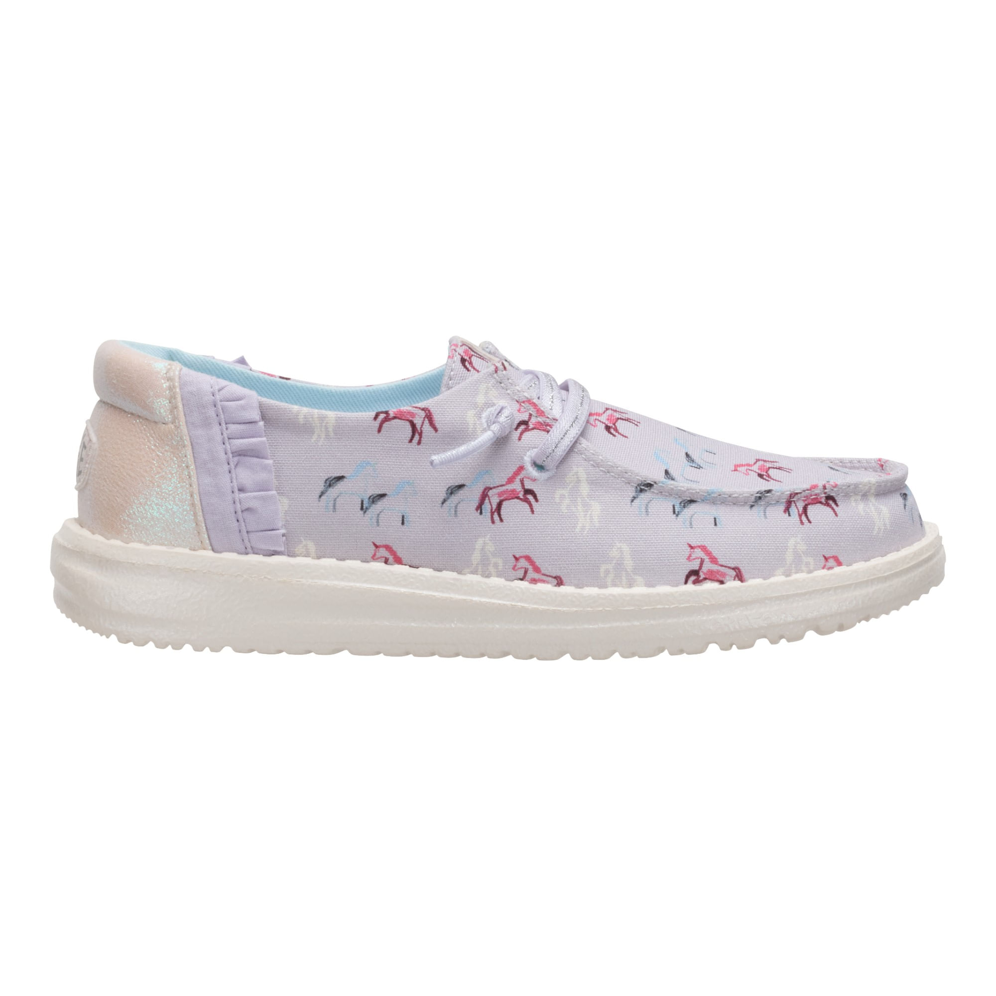 Hey-Dude-Wendy-Unicorn-Sparkle-Shoe---Youth-Lilac