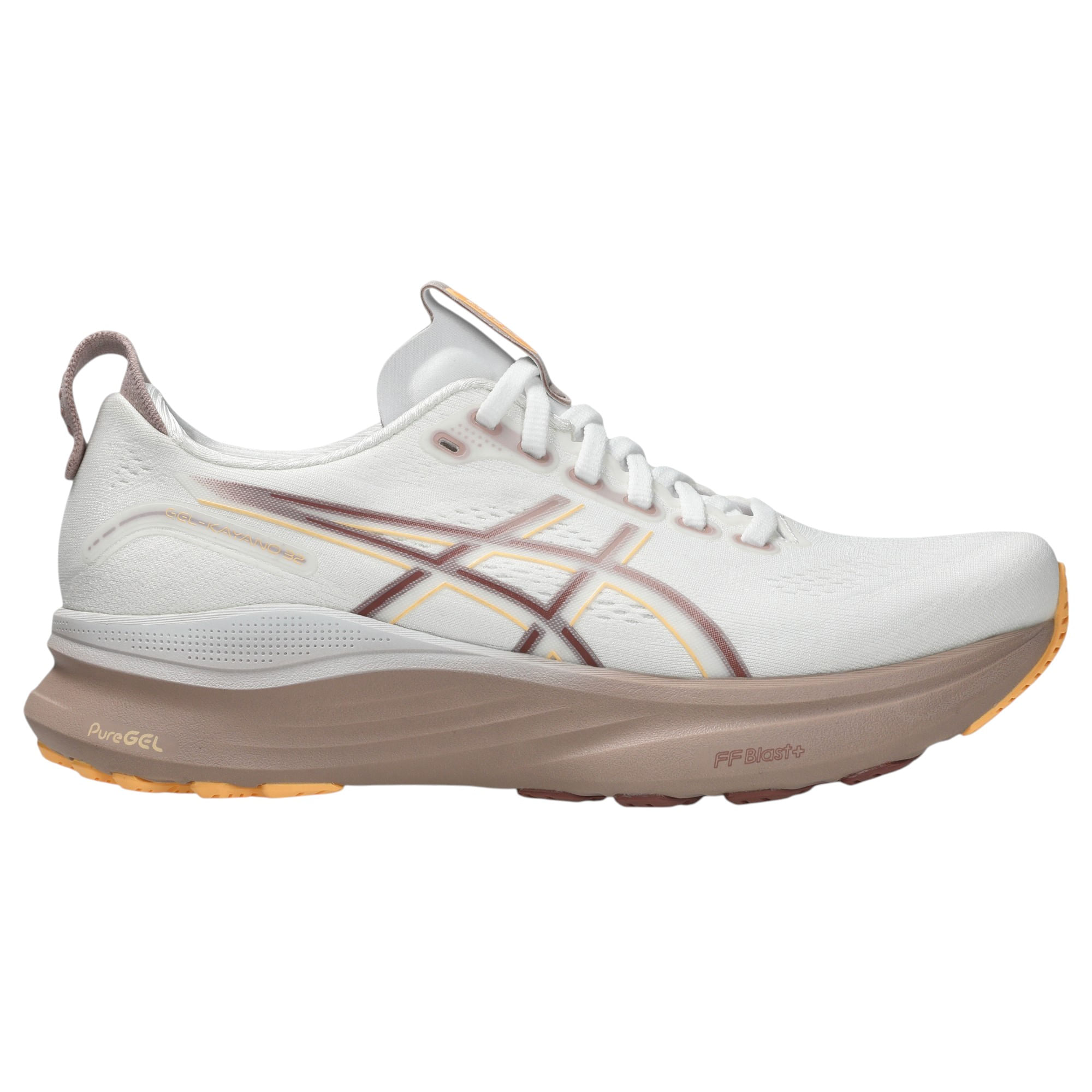 ASICS-GEL-KAYANO-32-Running-Shoe---Women-s-White---Orange-Glow