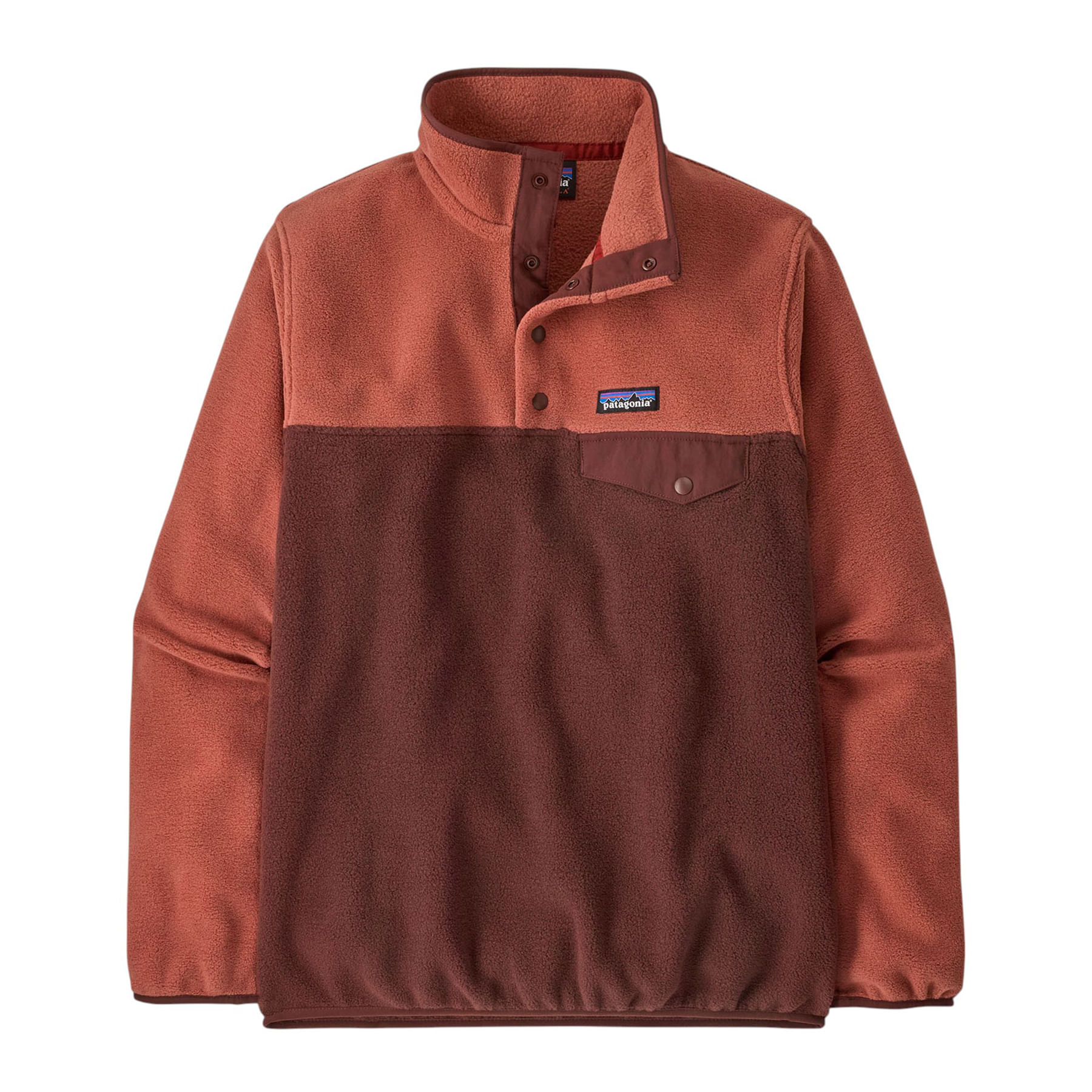 Patagonia-Lightweight-Synchilla-Snap-T-Fleece-Pullover---Women-s-Dark-Ruby