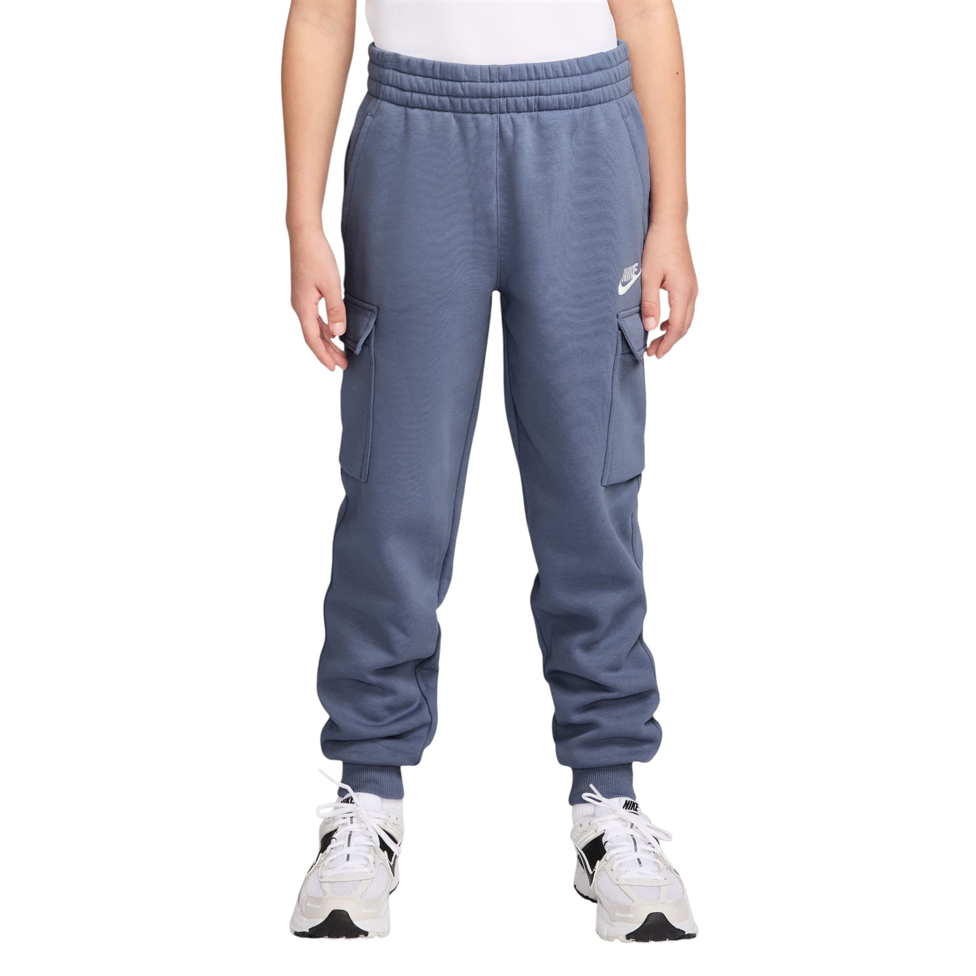 Nike-NSW-Club-Fleece-Cargo-Pant---Youth-World-Indigo---World-Indigo---White