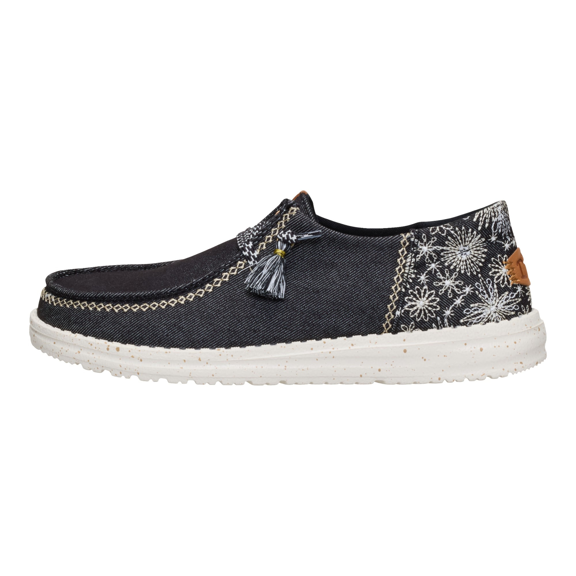 Hey-Dude-Wendy-Funk-Embroidered-Floral-Shoe---Women-s-Black