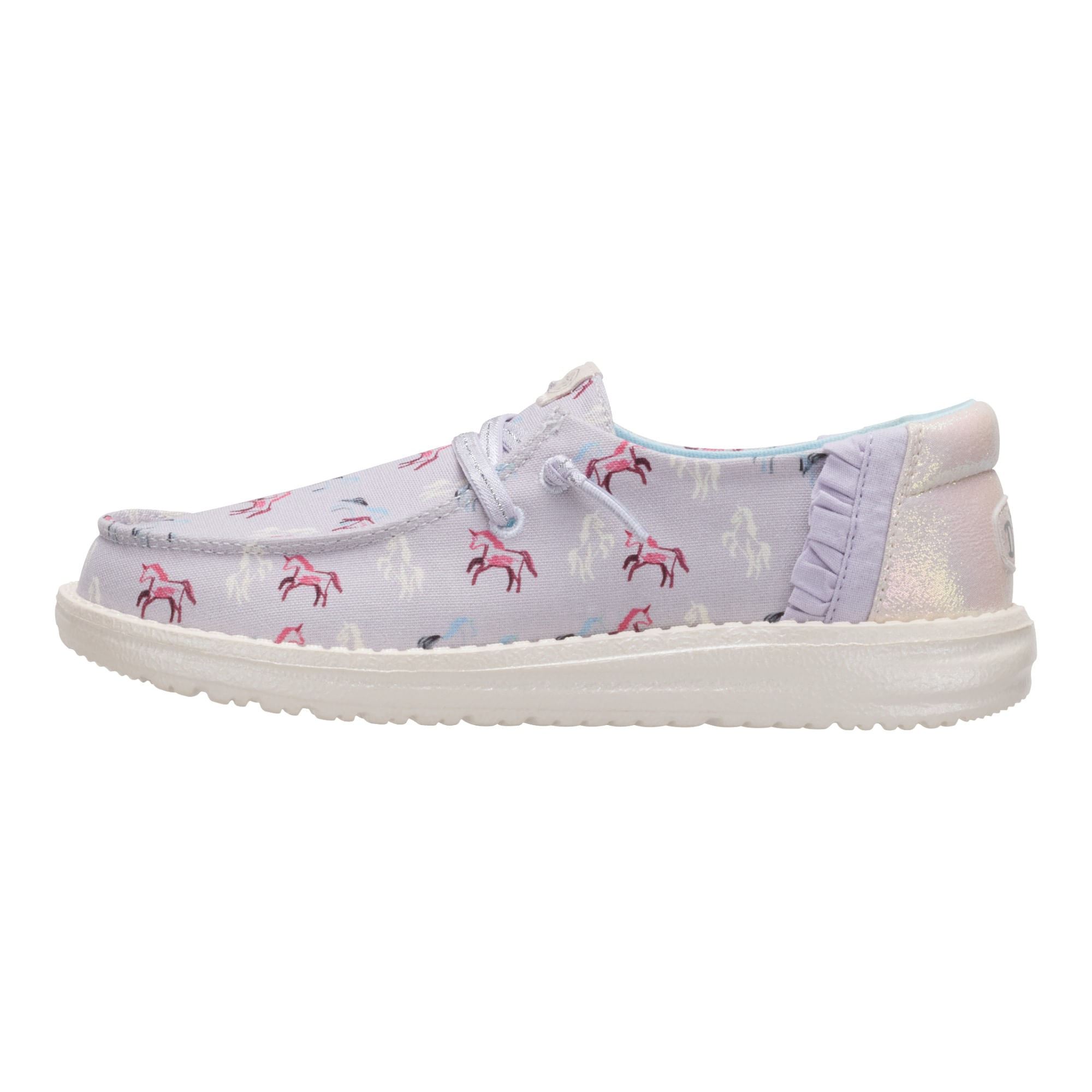 Hey-Dude-Wendy-Unicorn-Sparkle-Shoe---Youth-Lilac