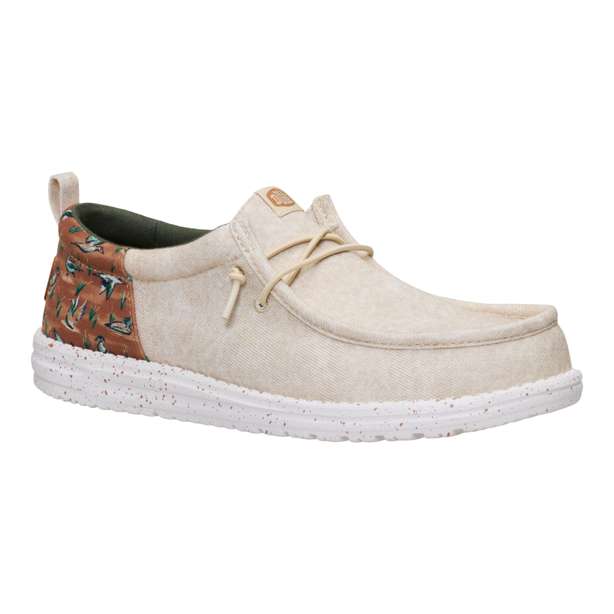 Hey-Dude-Wally-Funk-Duck-Print-Shoe---Men-s-Wood-Ash---Multi