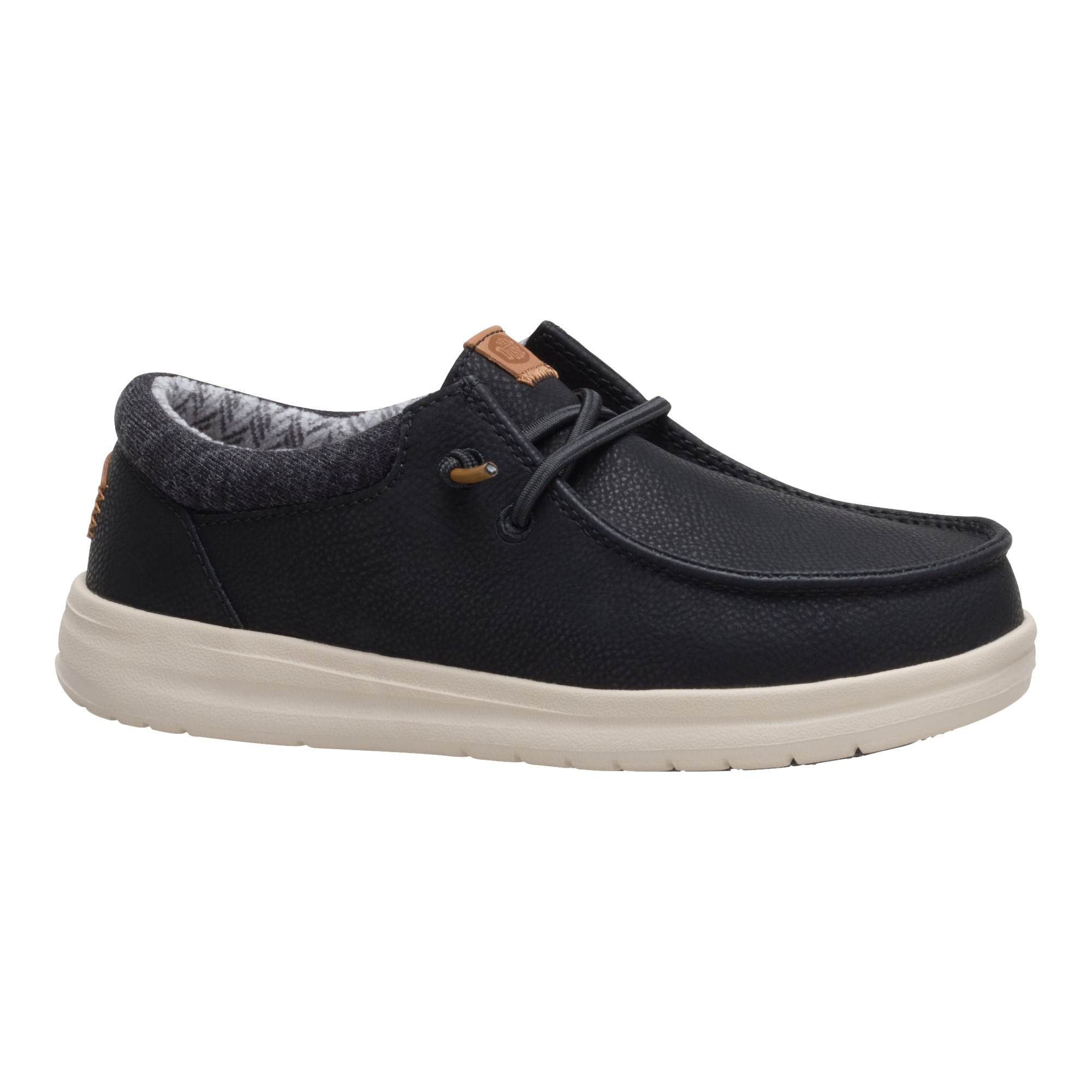 Hey-Dude-Paul-Classic-Shoe---Youth-Black
