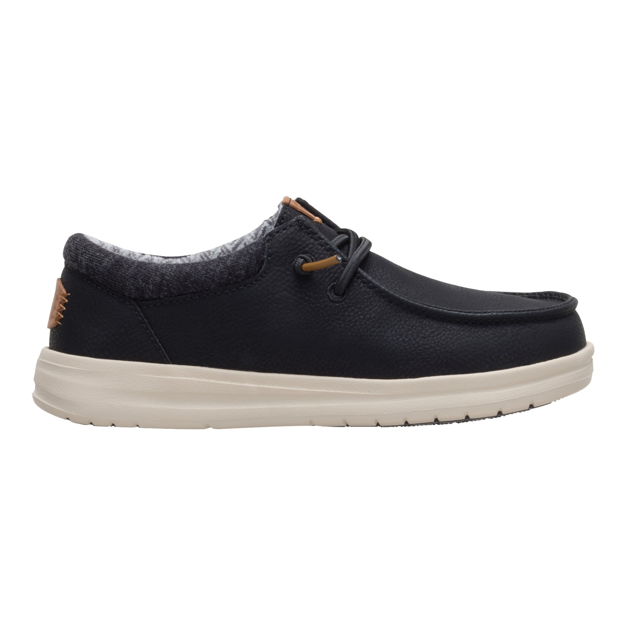 Hey-Dude-Paul-Classic-Shoe---Youth-Black