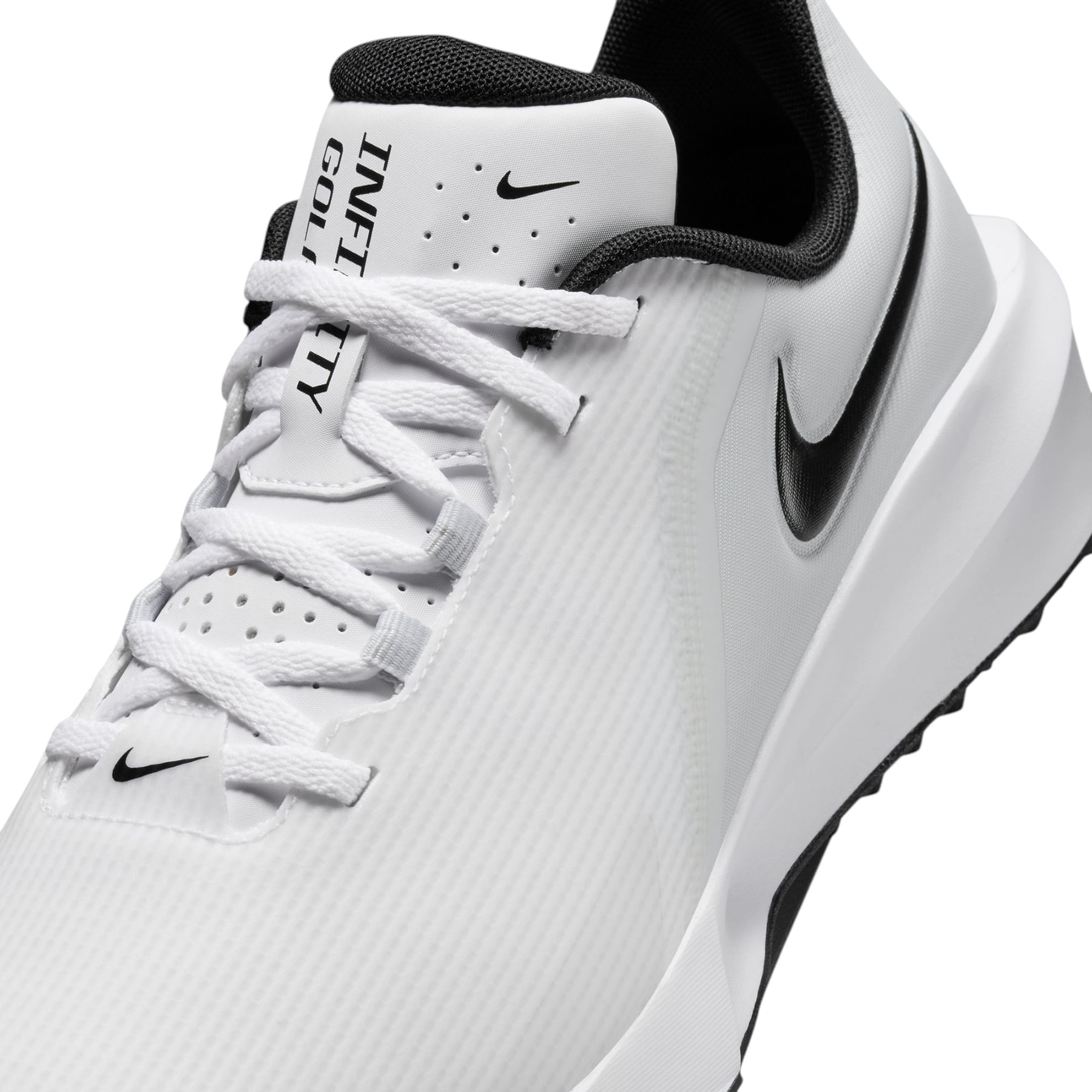 Nike Infinity G NN Shoe - Men's - White / Black / Pure Platinum 8.5 Regular