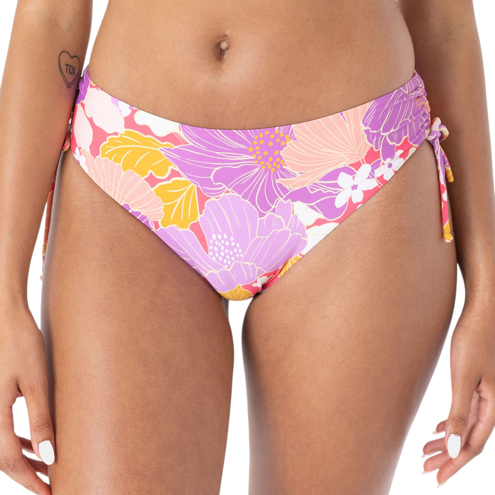 Roxy - lomi Roxy Bell Botttom Blooms Ring Bandeau Top - Women's - Als.com