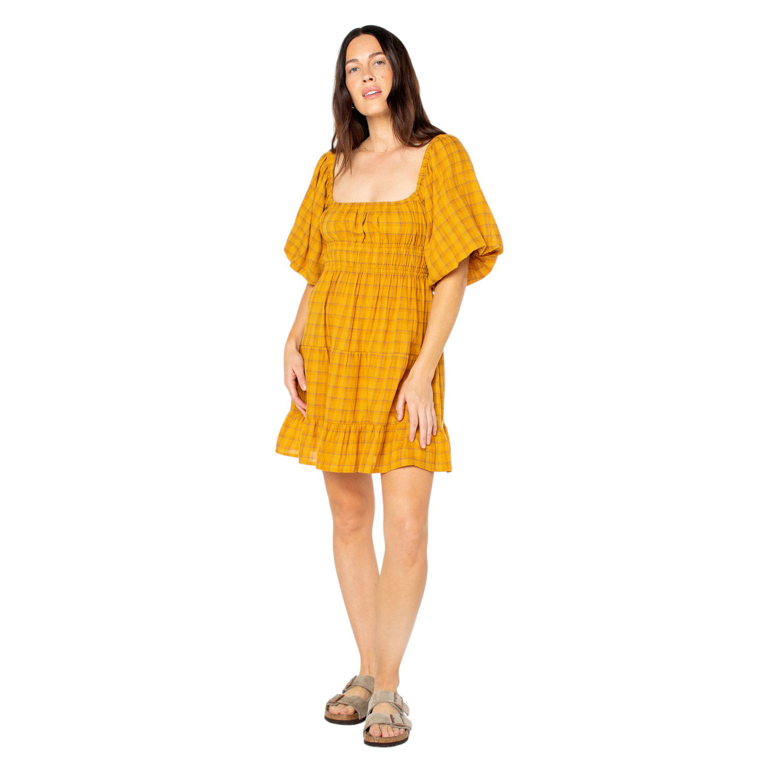 ROXY-W-SUNSET-OASID-DRESS-Buckthorn-Brown-Mini-Zephyr-Plaid