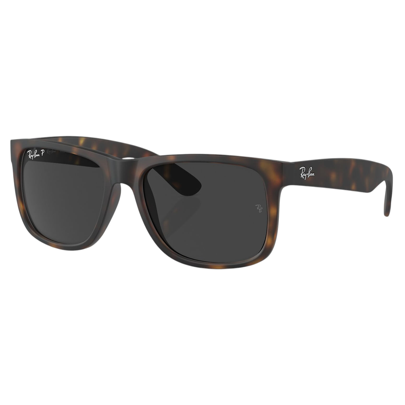 Ray-Ban-Justin-Sunglasses-Rubber-Havana---Dark-Grey