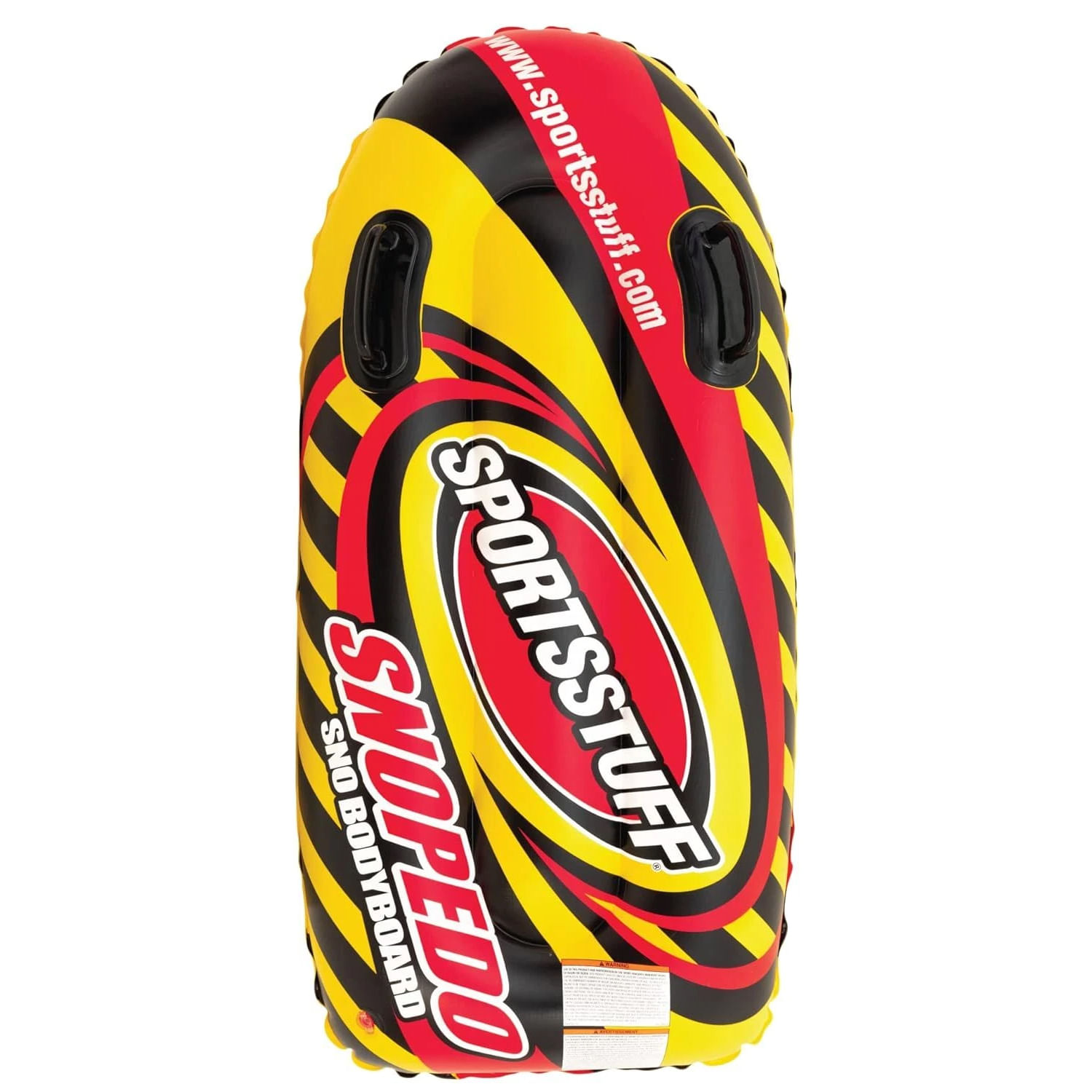 Sportsstuff-Snopedo-Inflatable-Snow-Sled-Yellow---Red---Black