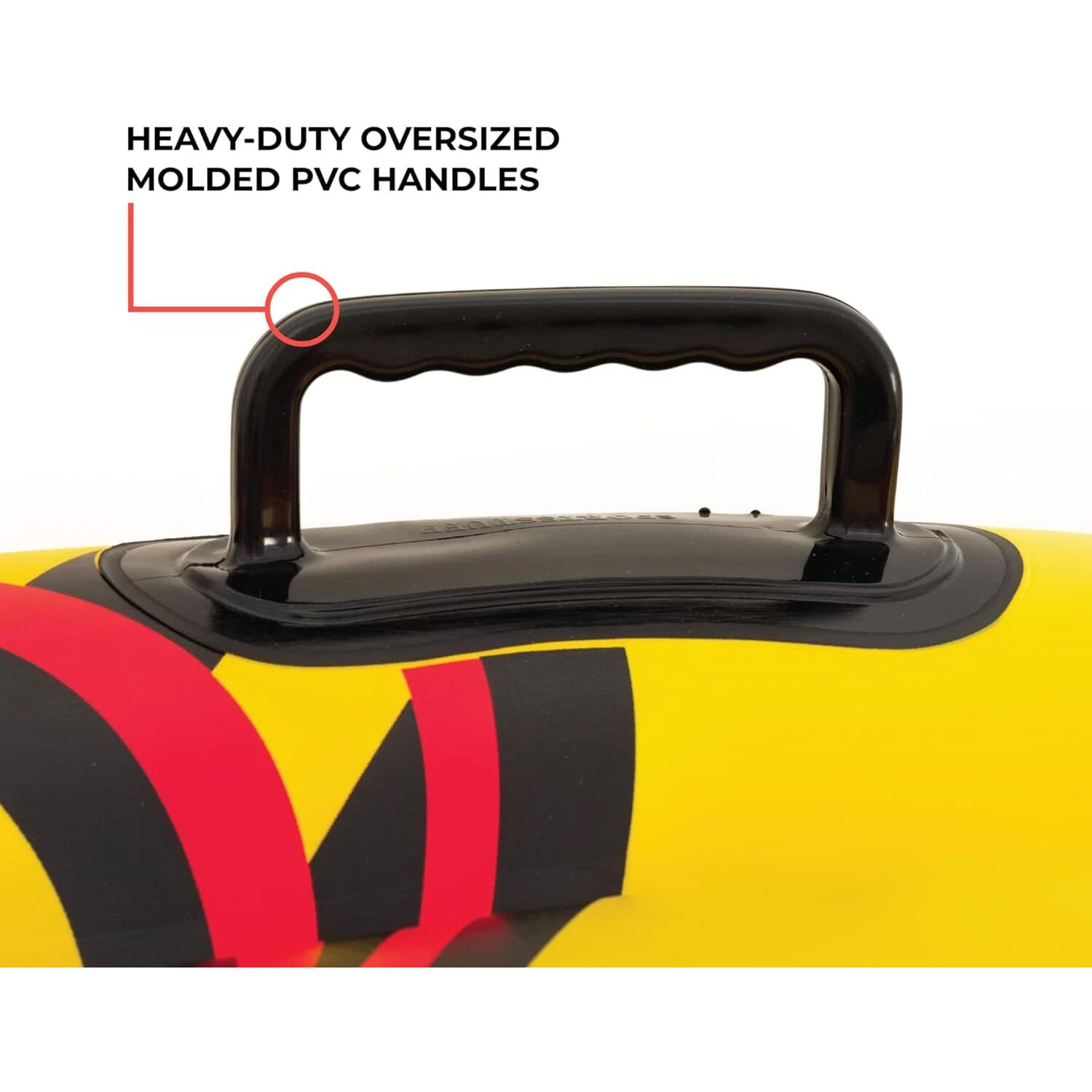 Sportsstuff-Snopedo-Inflatable-Snow-Sled-Yellow---Red---Black