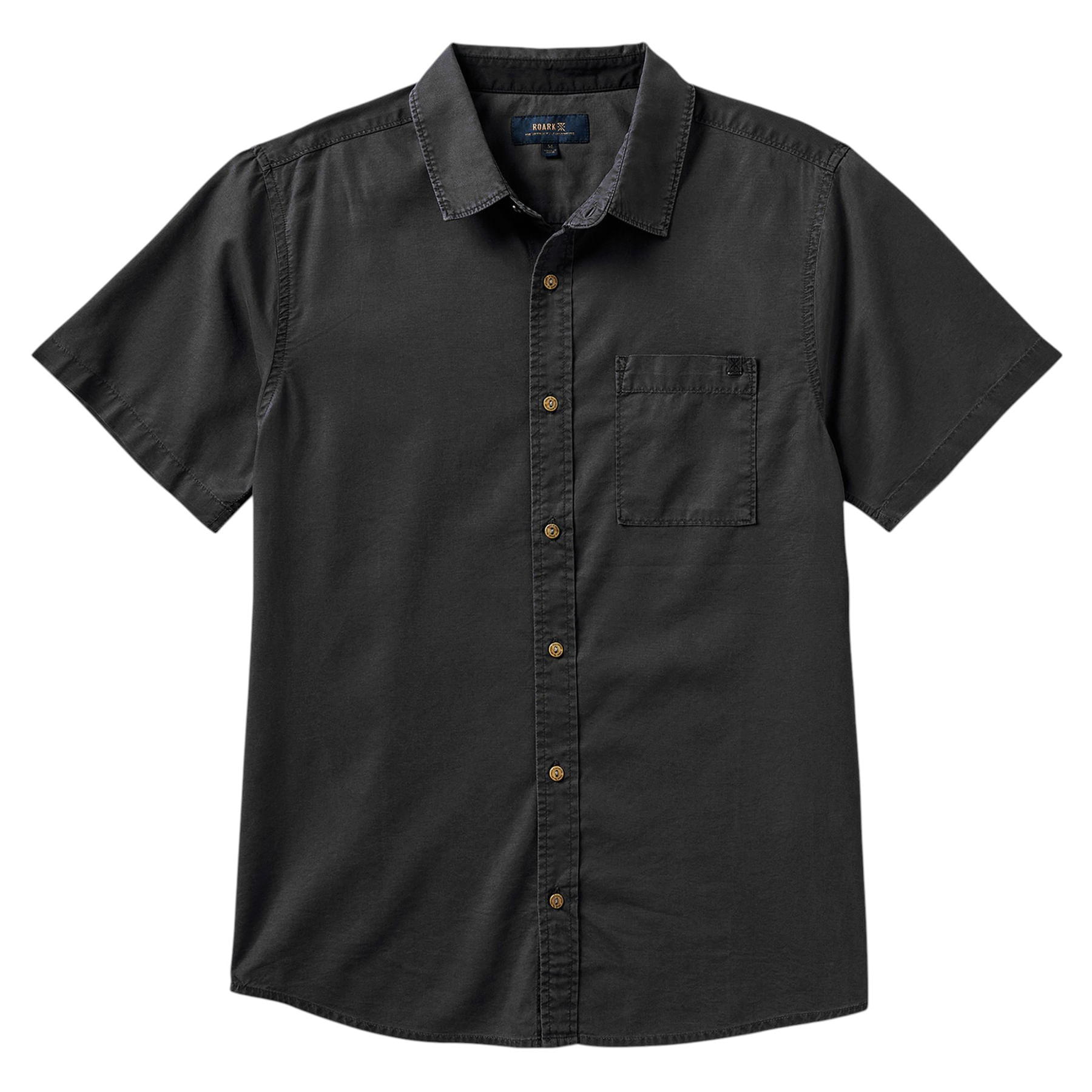 Roark-Made-To-Fade-Short-Sleeve-Button-Up-Shirt---Men-s-Washed-Charcoal