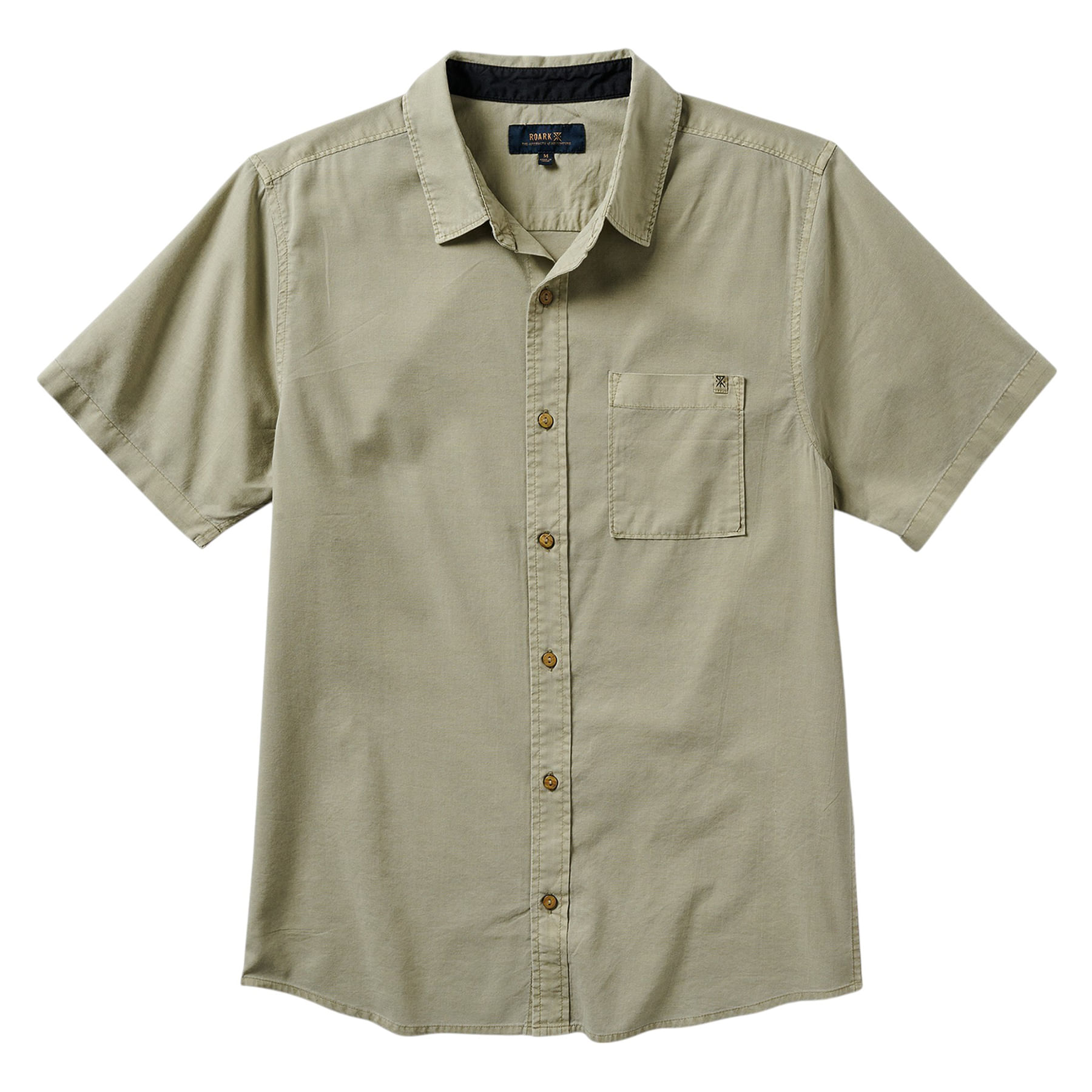 Roark-Made-To-Fade-Short-Sleeve-Button-Up-Shirt---Men-s-Washed-Slate