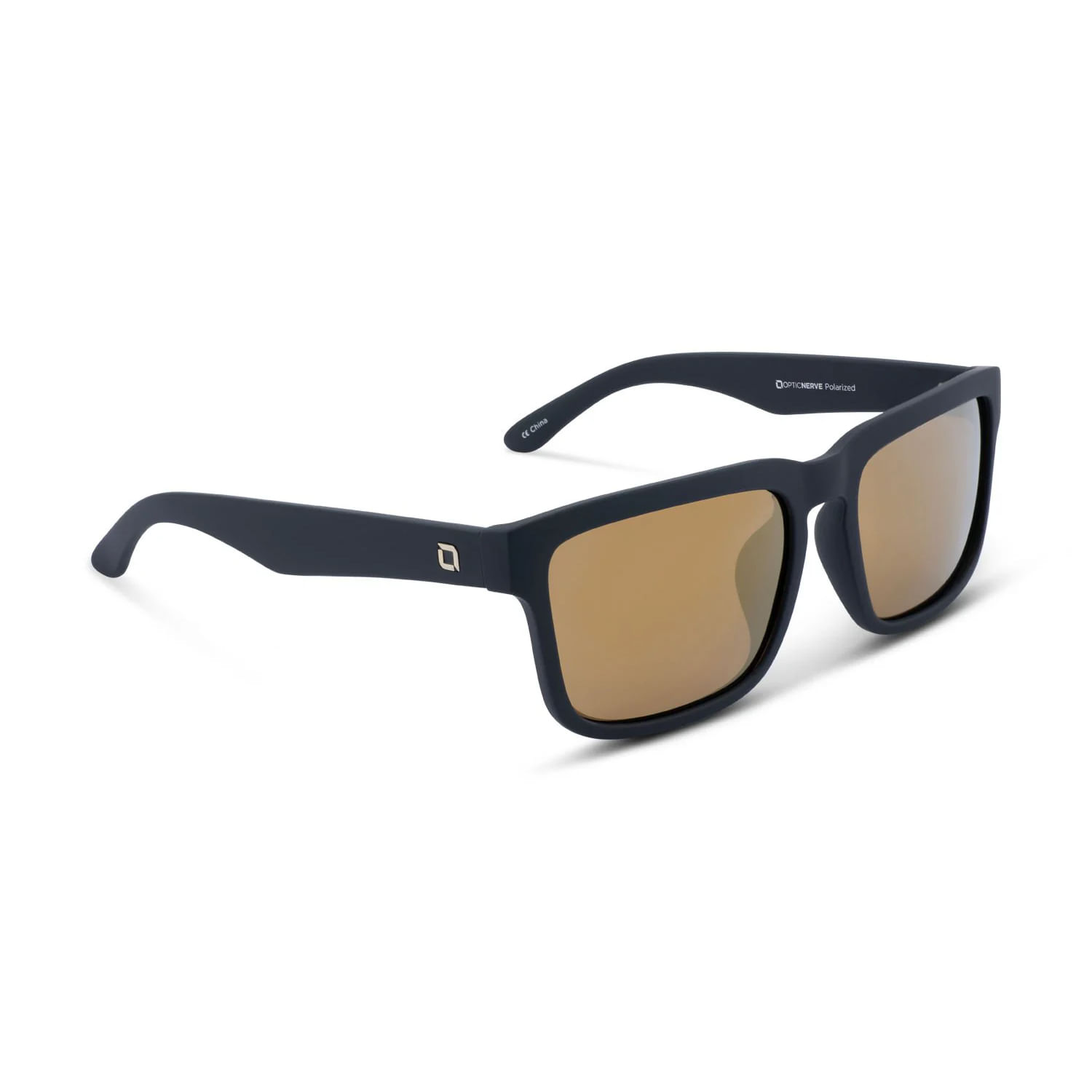 One-Optic-Mashup-Polarized-Sunglasses-Matte-Black---Brown---Gold-Mirror