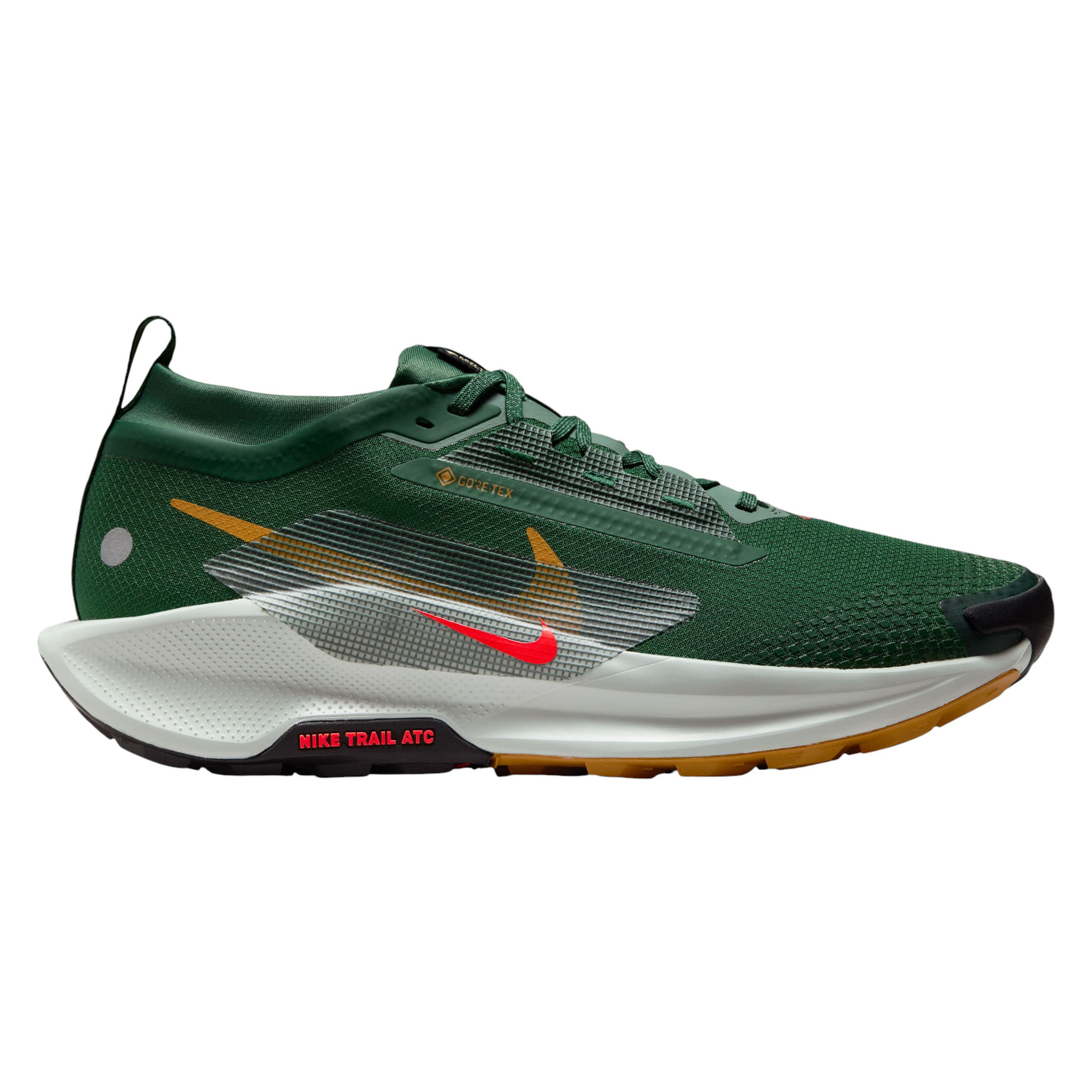 Nike-Pegasus-Trail-5-GORE-TEX-Waterproof-Trail-Running-Shoe---Men-s-Fir---Bright-Crimson---Clay-Green