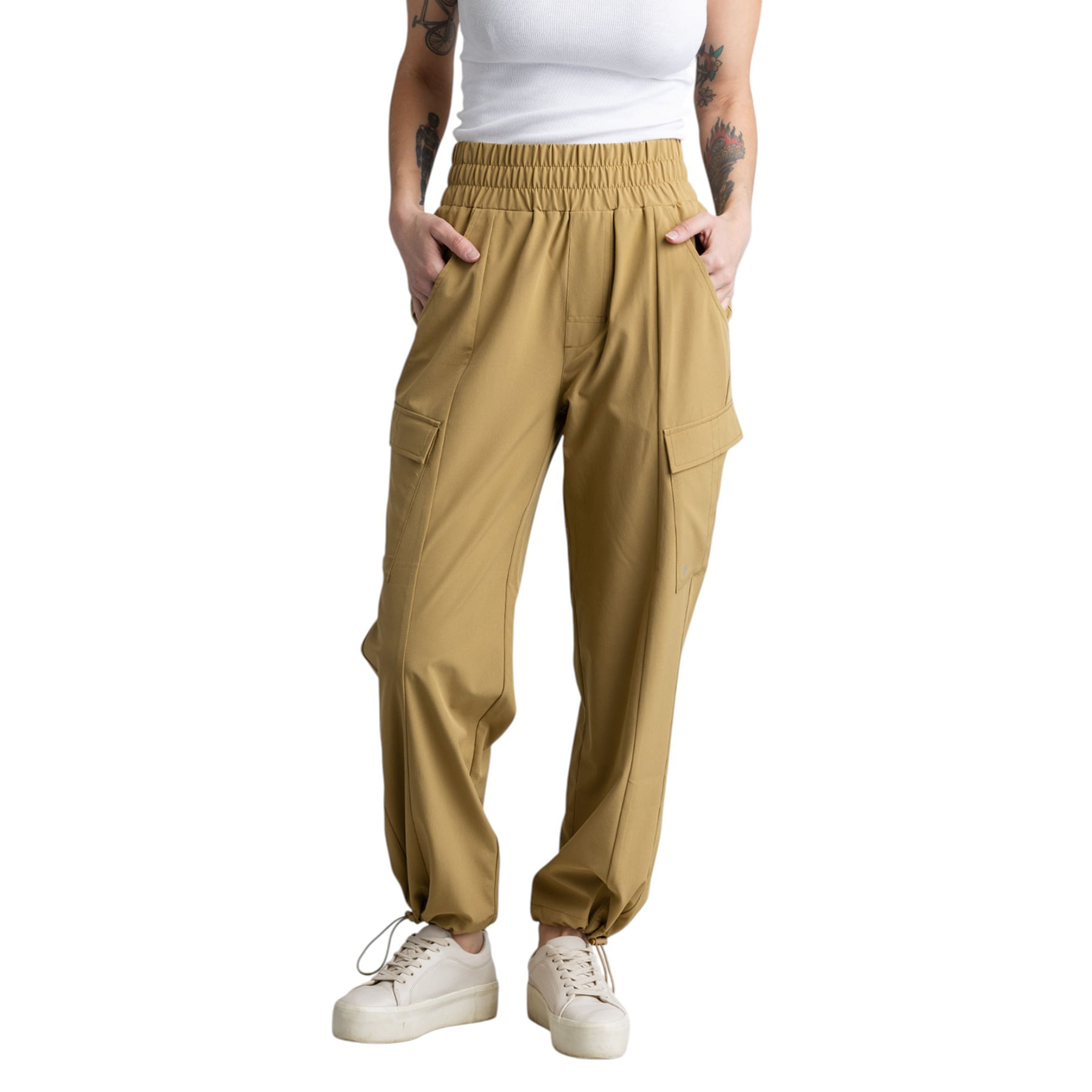 LIV Outdoor Cascade Cinch Pant - Women's - Prairie Sand L Regular