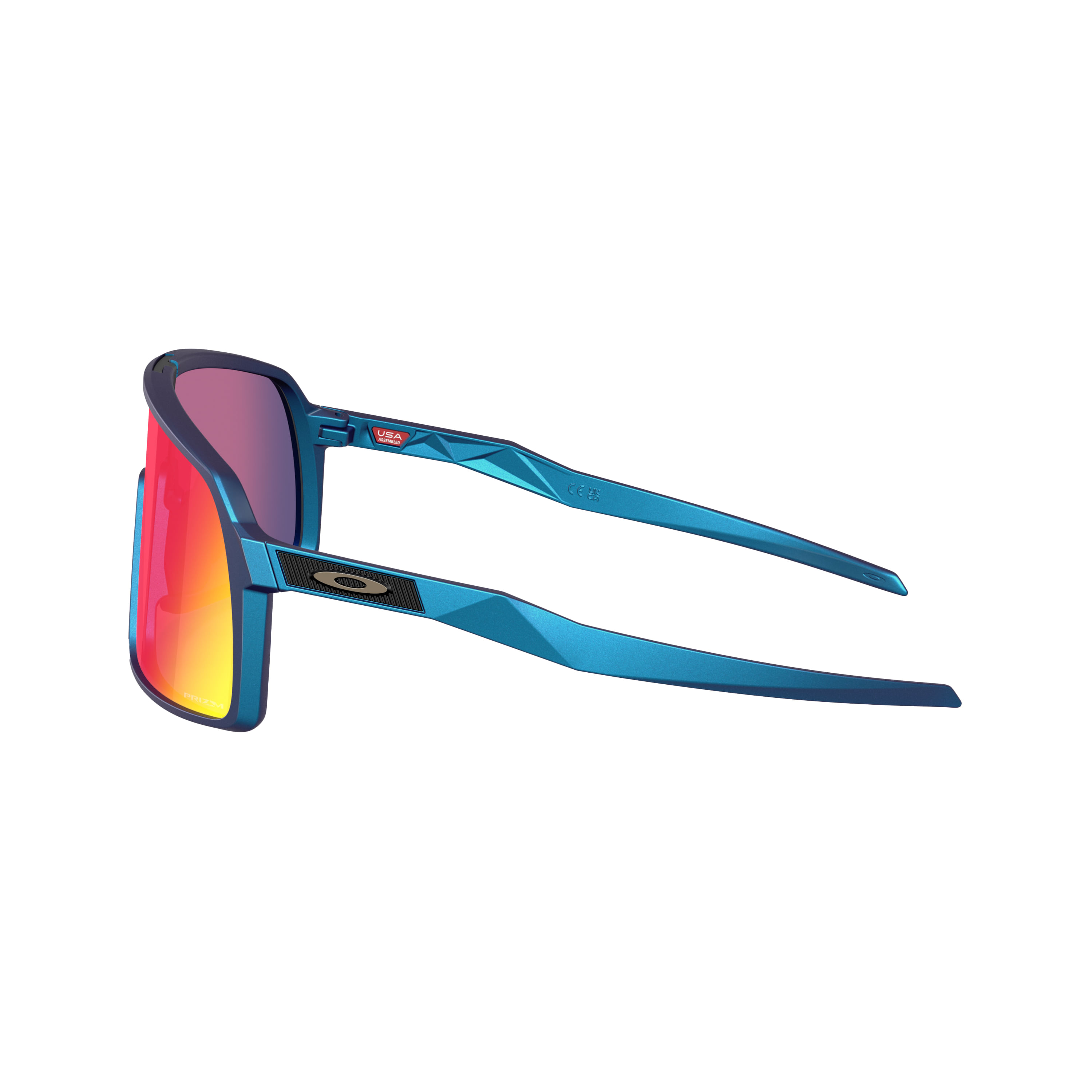 オークリー　SUTRO Sutro (Low Bridge Fit) Prizm Black Lenses, Polished Black