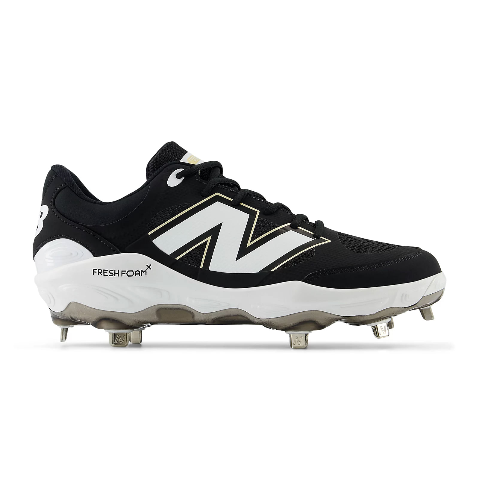 New-Balance-Fresh-Foam-X-3000v7-Cleat---Men-s-Black-White