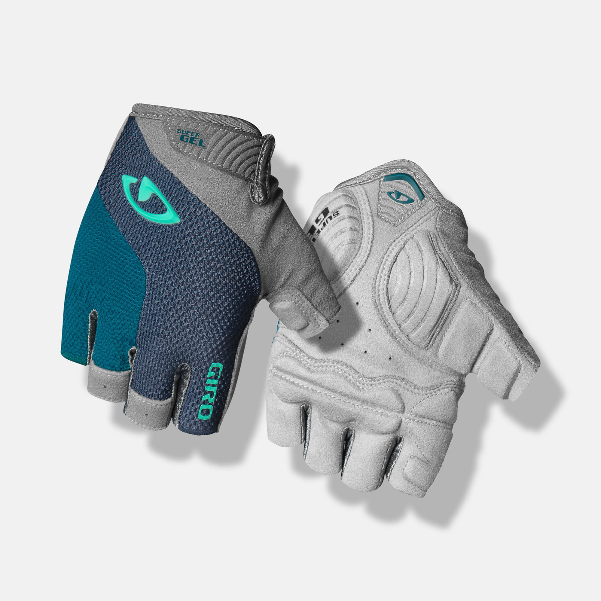 Giro-Strada-Massa-Supergel-Bike-Glove---Women-s-Titanium-Gray-White