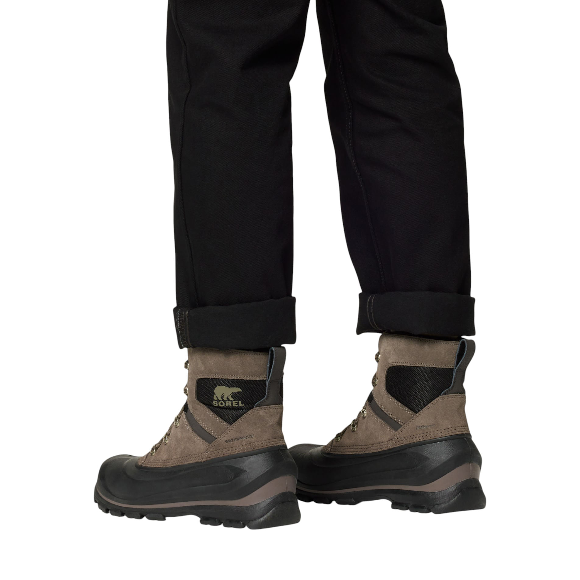 Sorel-Buxton-Lace-Boot---Men-s-Major---Black