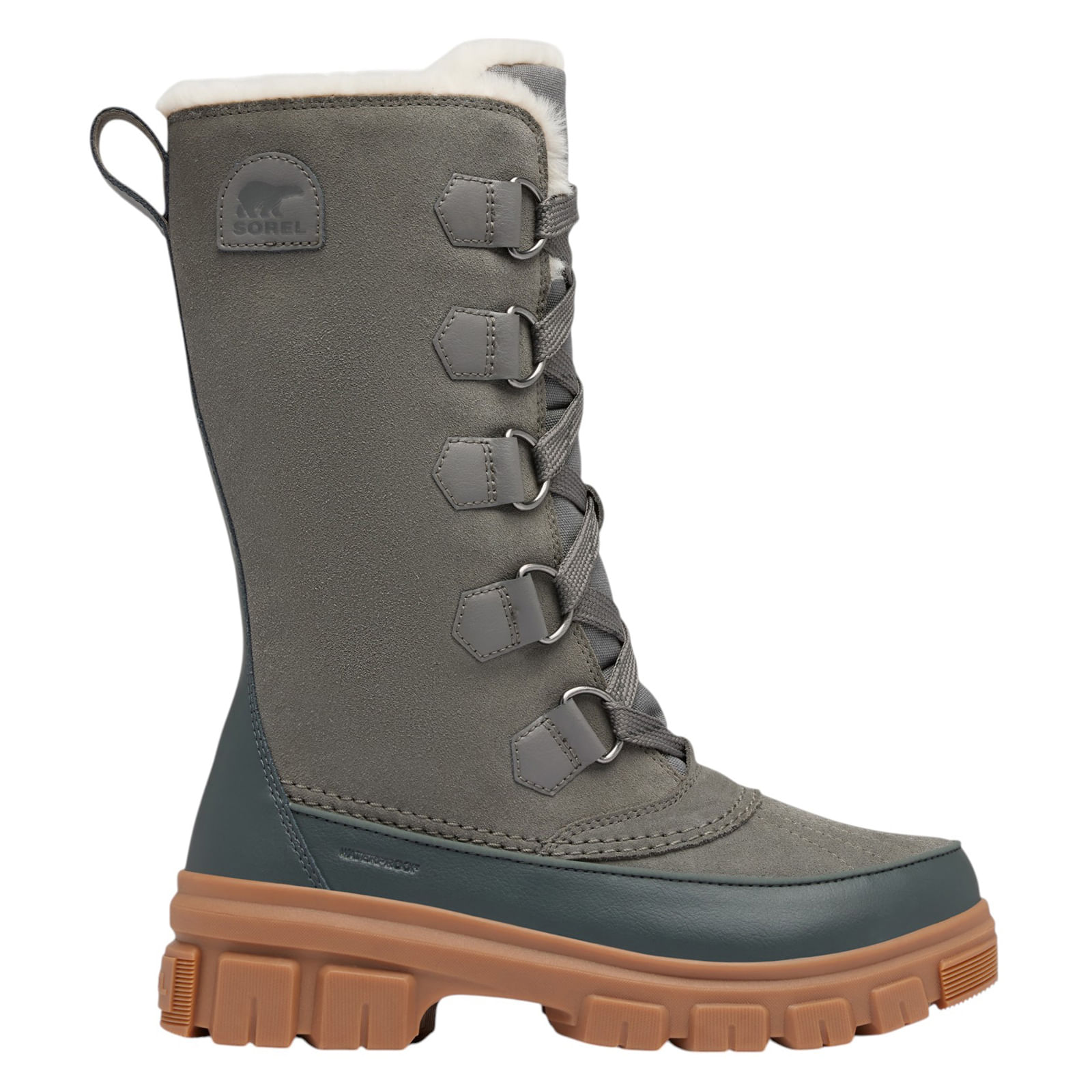 Sorel-Tivoli-V-Tall-Waterproof-Boot---Women-s-Quarry---Grill