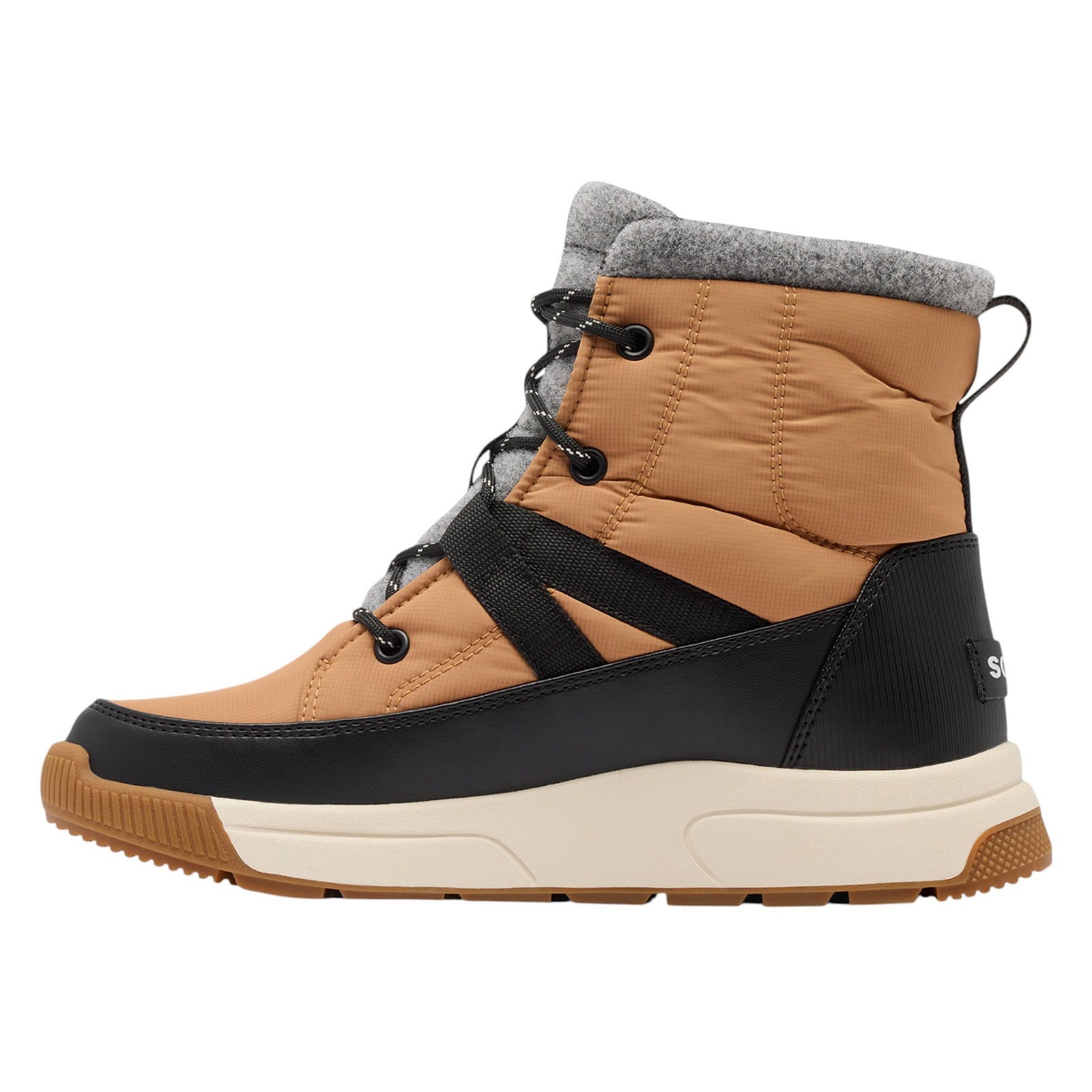 Sorel-Whitney-III-Mid-Waterproof-Boot---Women-s-Tawny-Buff---Black