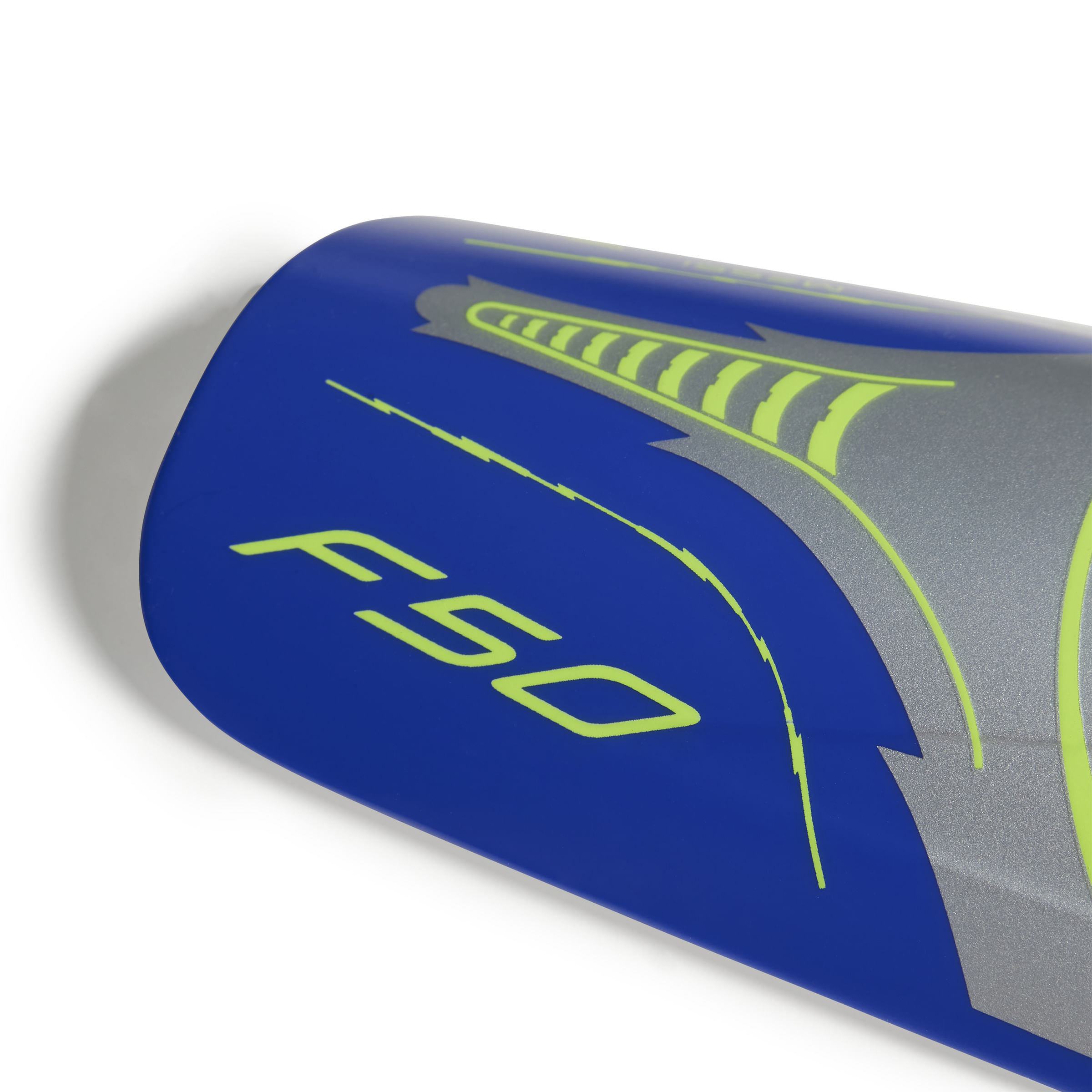 adidas-Messi-Club-Shin-Guards-Silver-Metallic---Lucid-Blue---Yellow