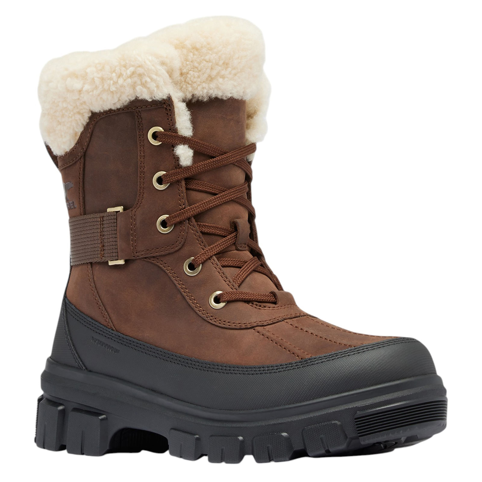 Sorel-Tivoli-V-Parc-Waterproof-Boot---Women-s-Tobacco---Black