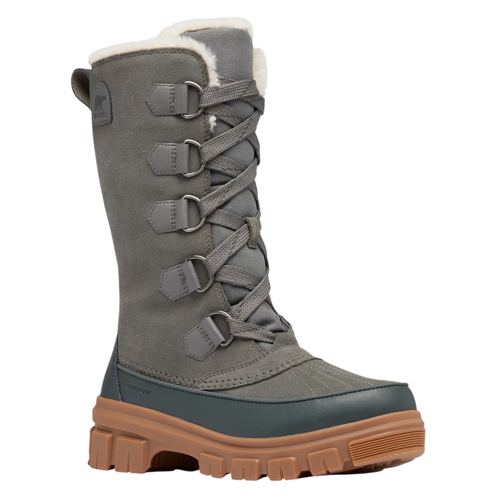 Sorel-Tivoli-V-Tall-Waterproof-Boot---Women-s-Quarry---Grill