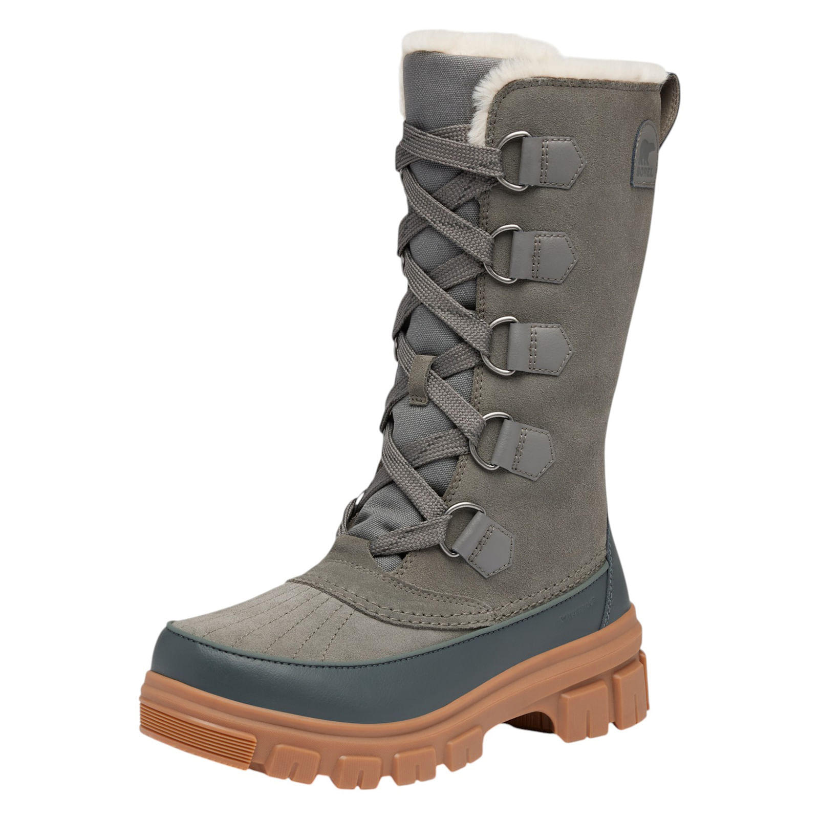 Sorel-Tivoli-V-Tall-Waterproof-Boot---Women-s-Quarry---Grill
