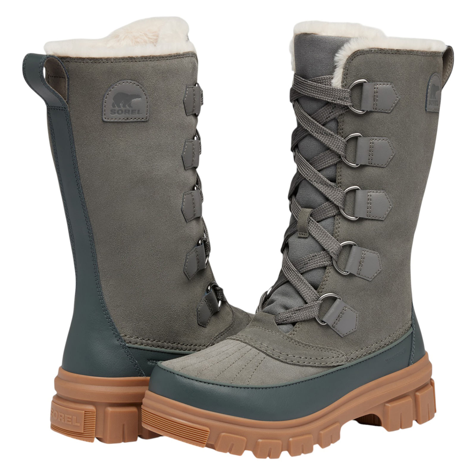 Sorel-Tivoli-V-Tall-Waterproof-Boot---Women-s-Quarry---Grill