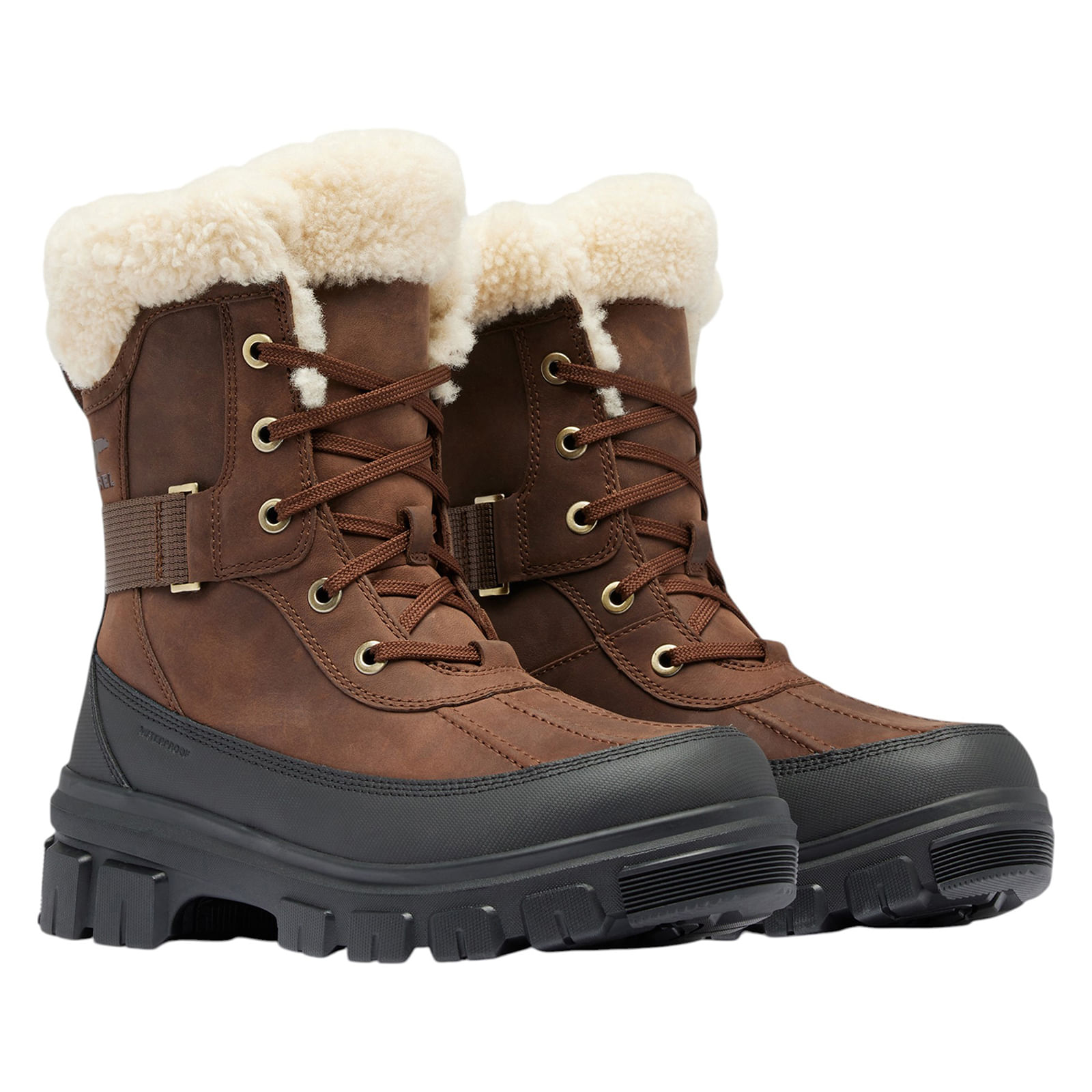 Sorel-Tivoli-V-Parc-Waterproof-Boot---Women-s-Tobacco---Black