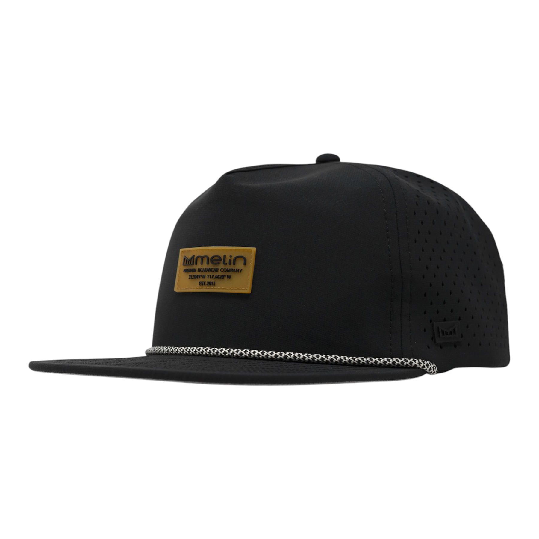 Melin-Coronado-Brick-Hydro-Snapback-Hat-Black---Gum