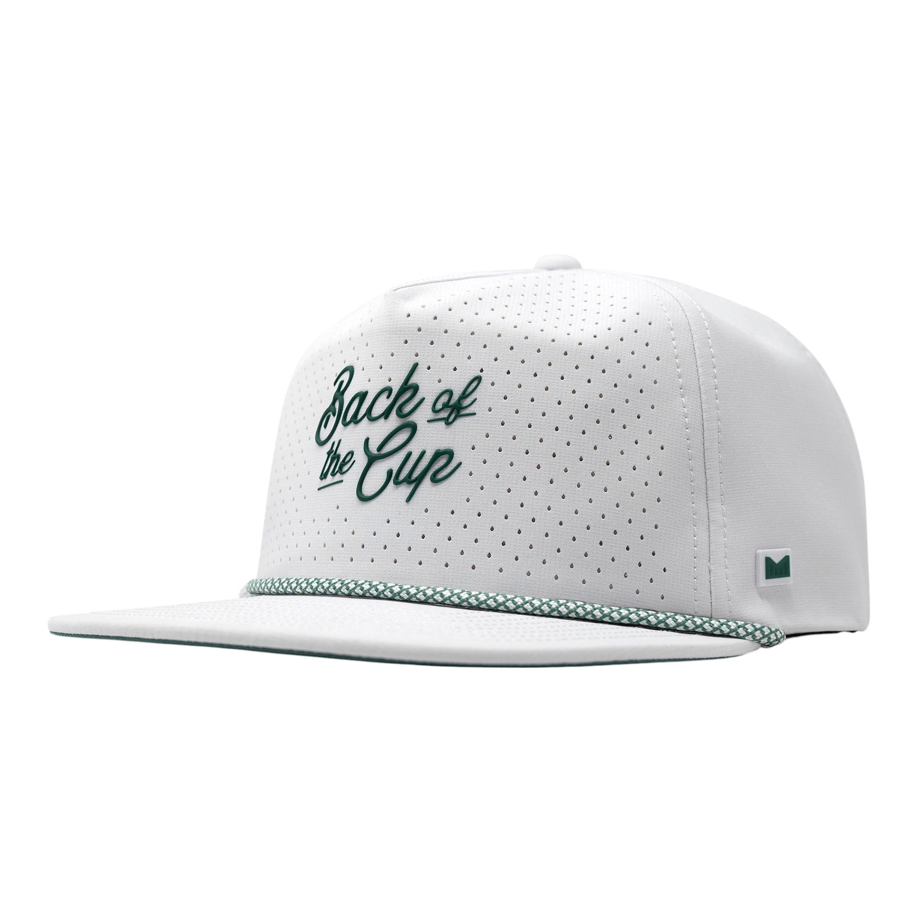 Melin-Coronado-Links-Hydro-Performance-Snapback-Hat-White---Green