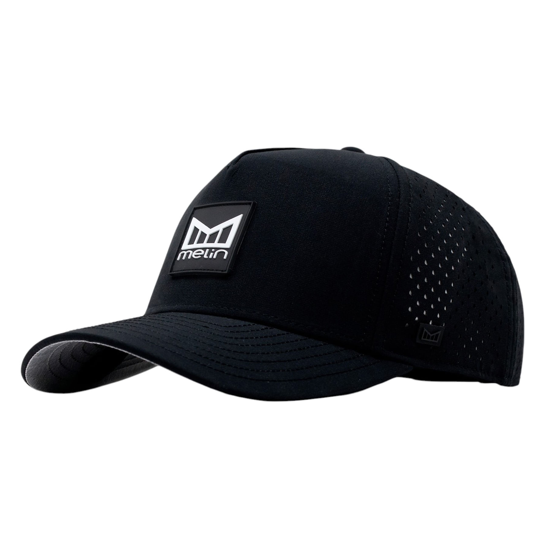 Melin-Odysea-Stacked-Hydro-Snapback-Hat-Black