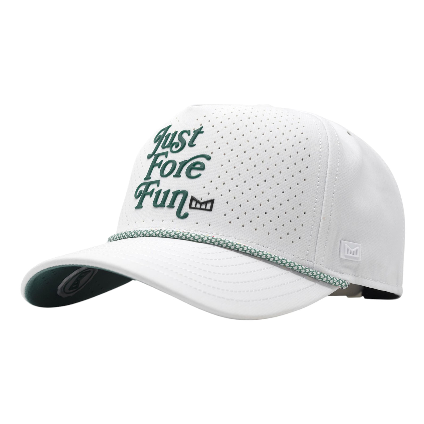 Melin-Odysea-Links-Hydro-Snapback-Hat-White---Green