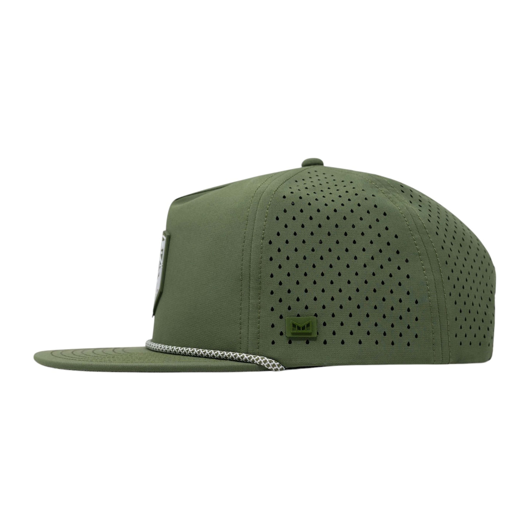 Melin-Coronado-Shield-Hydro-Performance-Snapback-Hat-Olive