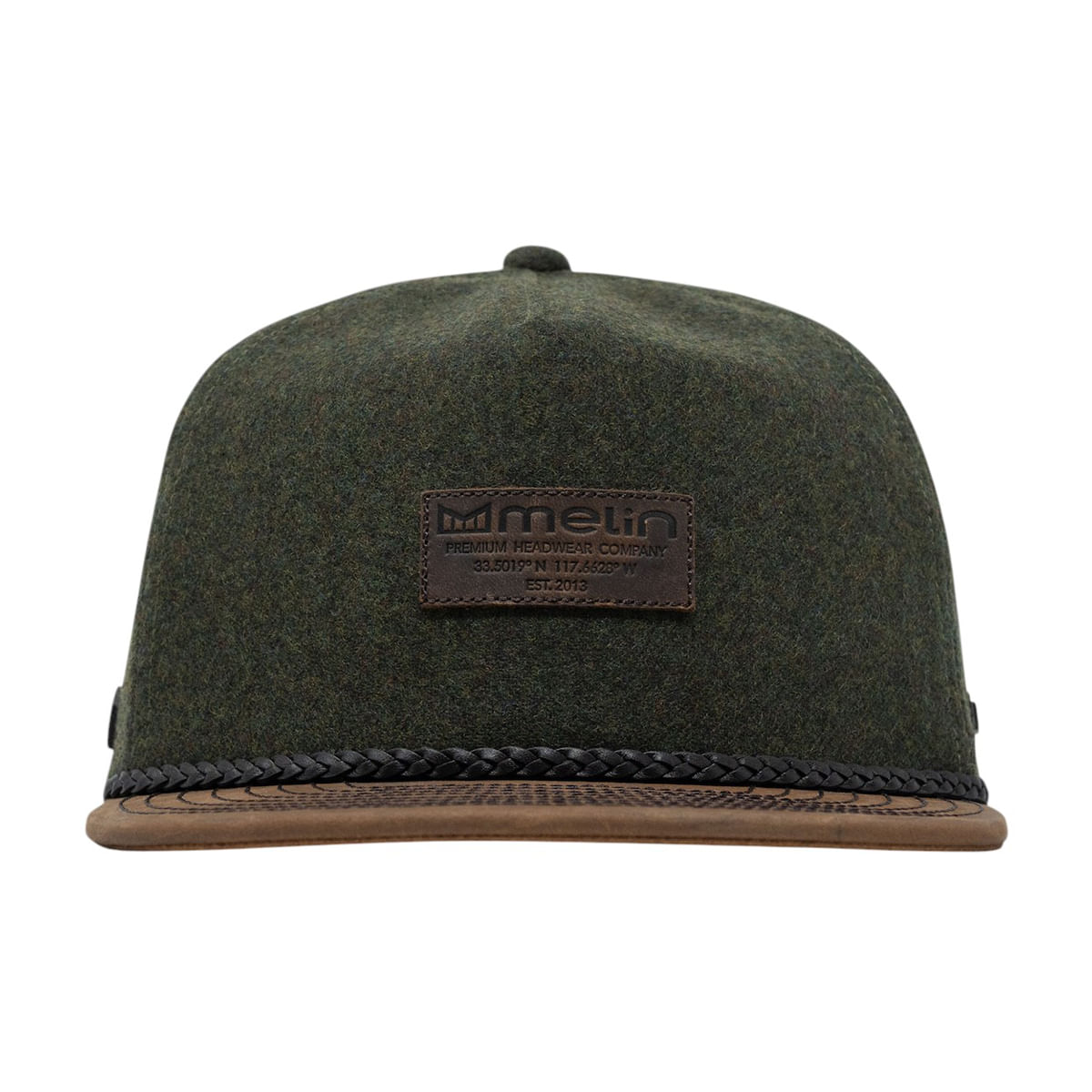 Melin-Coronado-Scout-Thermal-Merino-Wool-Strapback-Hat-Spruce