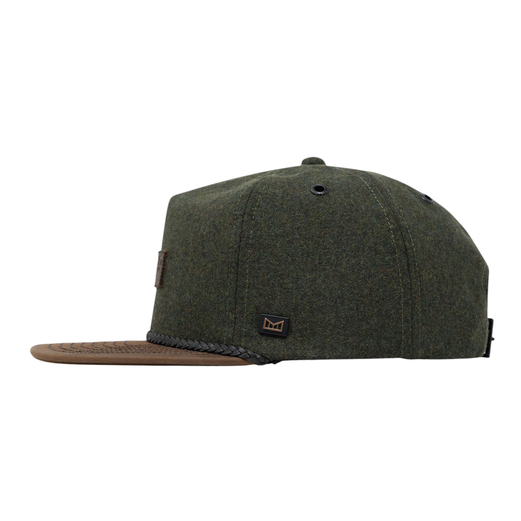 Melin-Coronado-Scout-Thermal-Merino-Wool-Strapback-Hat-Spruce