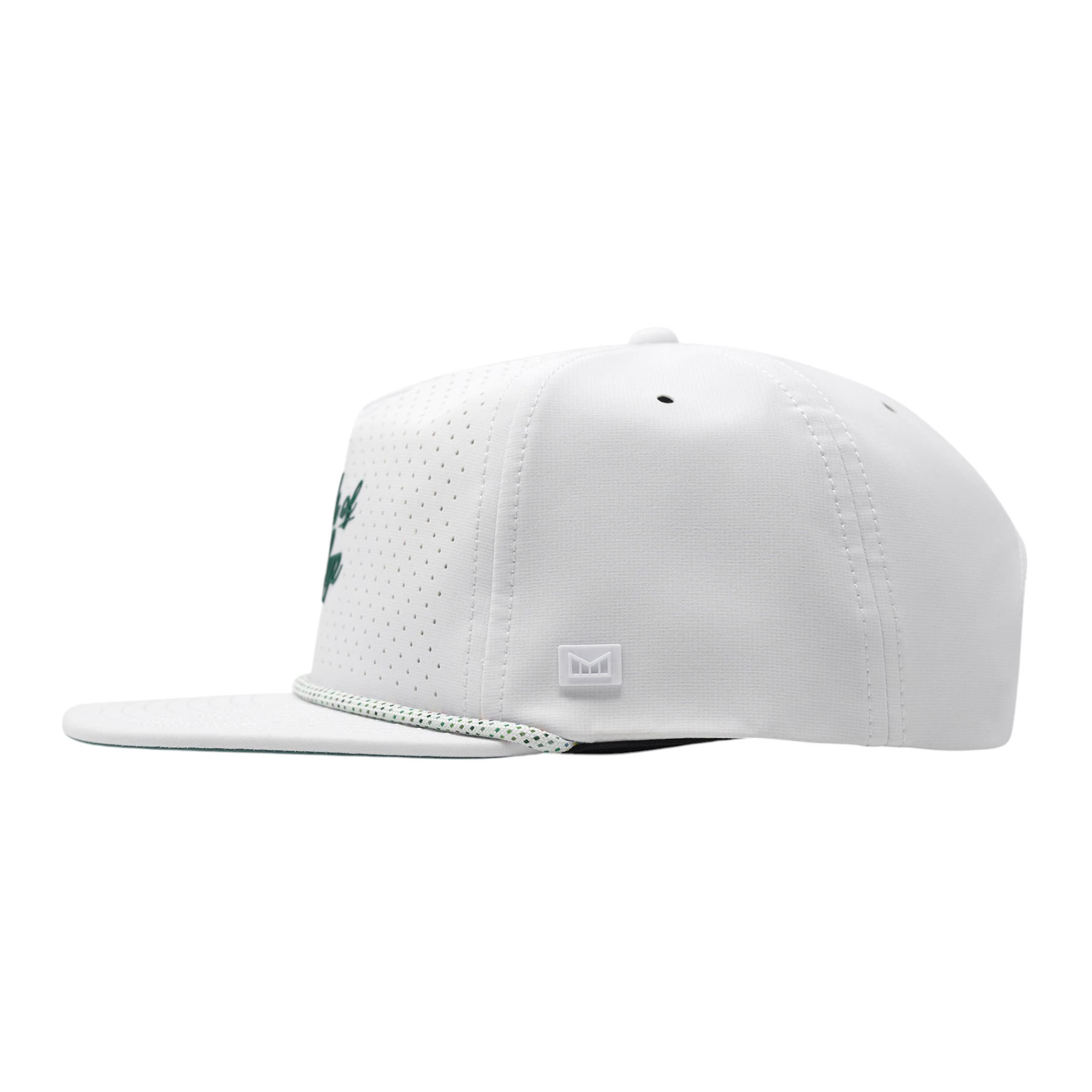 Melin-Coronado-Links-Hydro-Performance-Snapback-Hat-White--Green