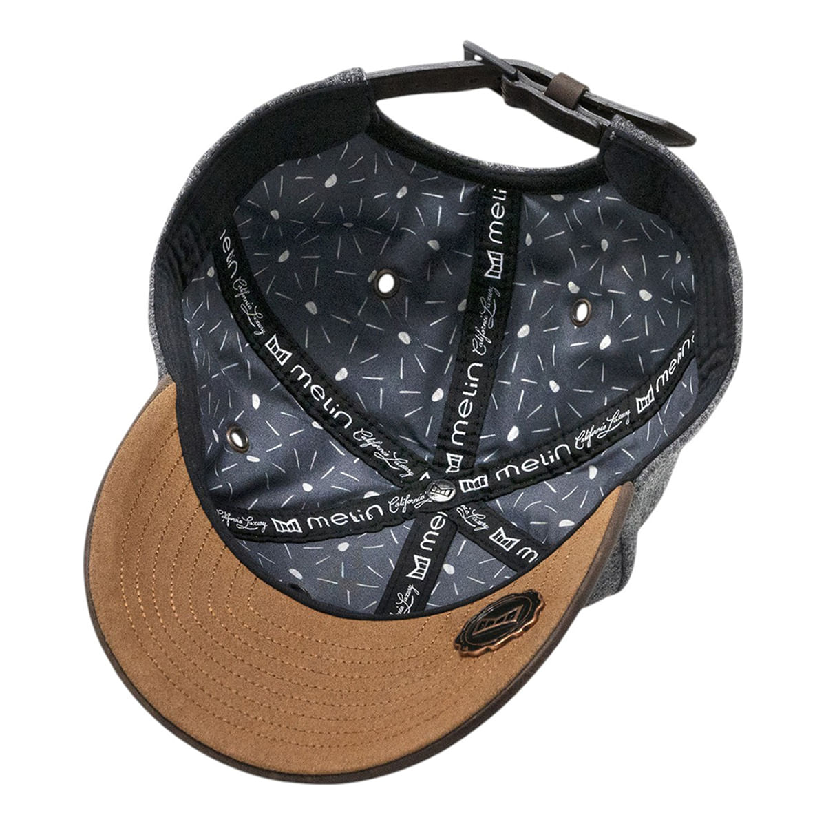 Melin-Odysea-Scout-Thermal-Strapback-Hat-Heather-Grey