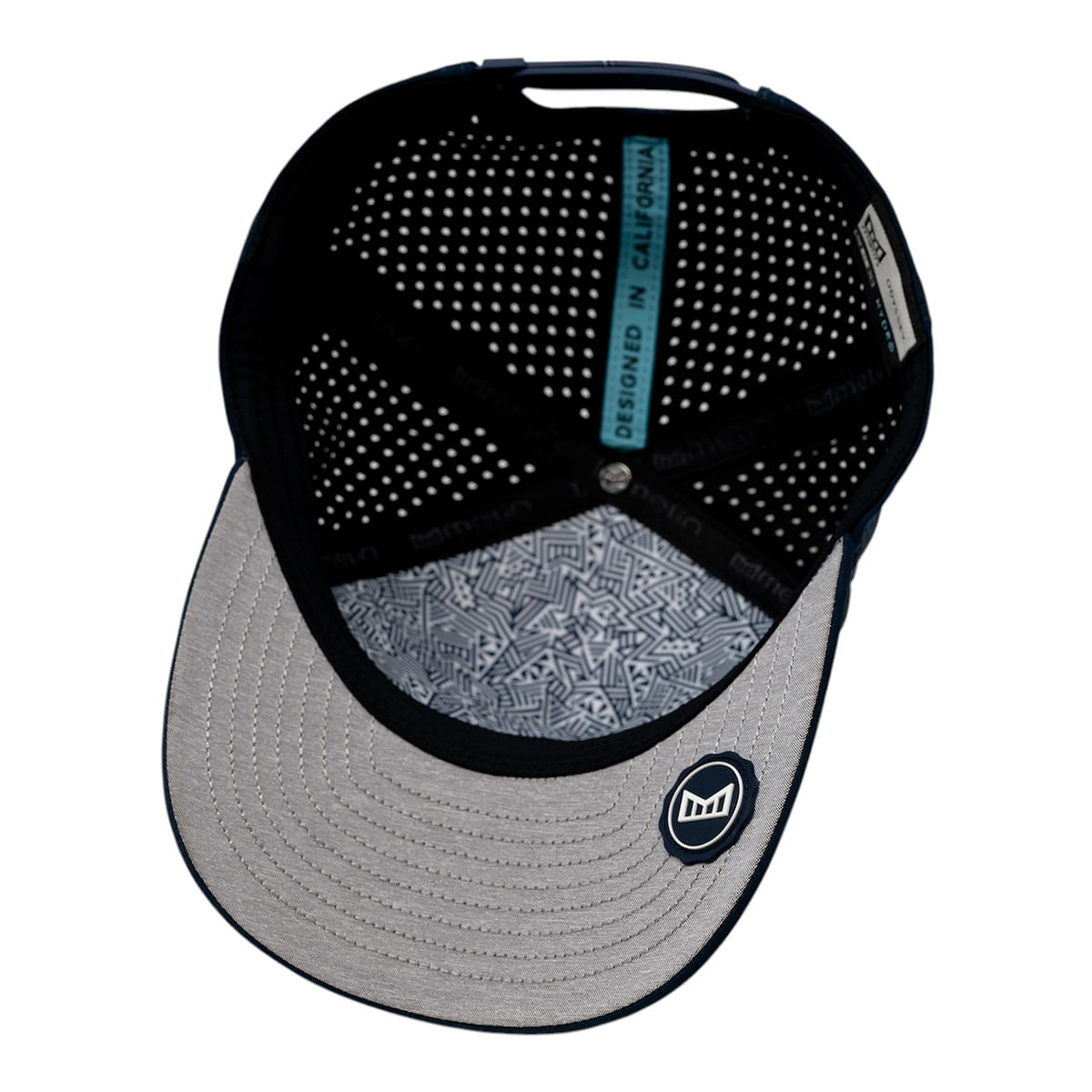 Melin-Odysea-Rope-Bulls-Icon-Hydro-Snapback-Hat-Navy