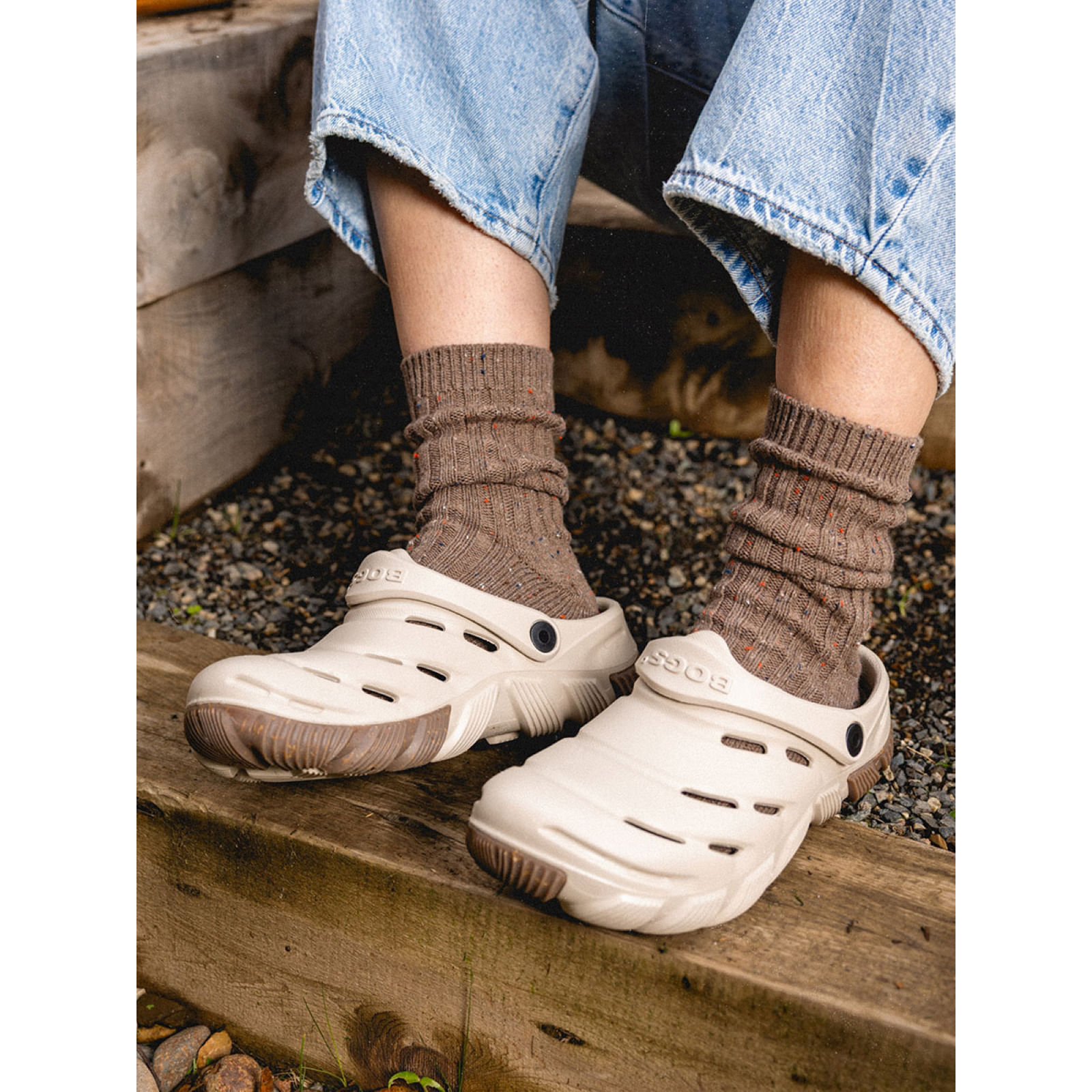 Bogs-Boga-Casual-Slip-On-Shoe-Oatmeal