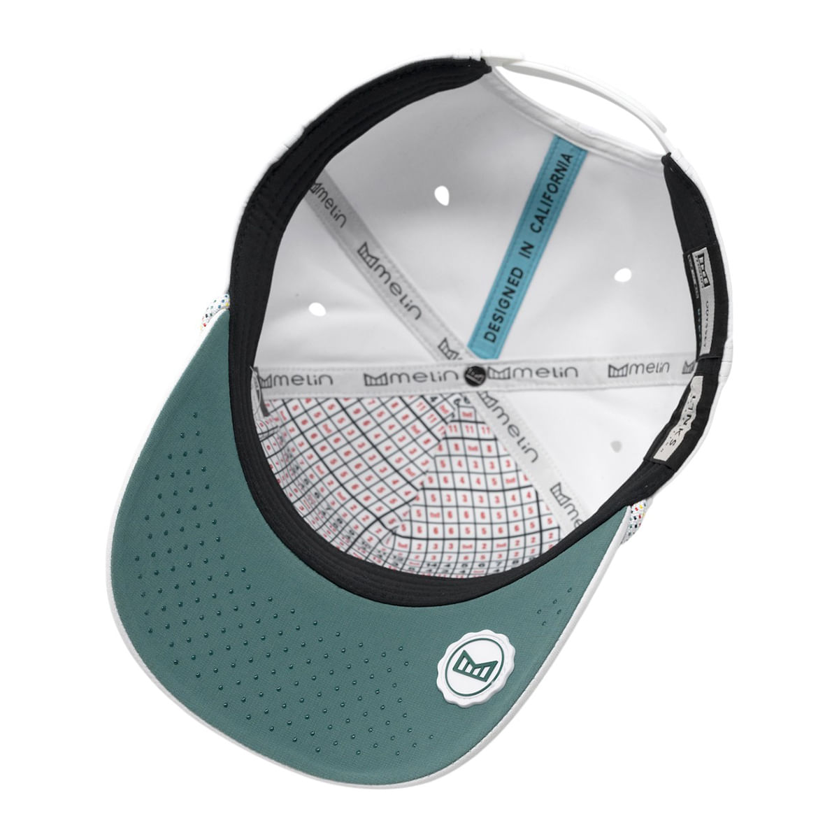 Melin-Odysea-Links-Hydro-Snapback-Hat-White---Green